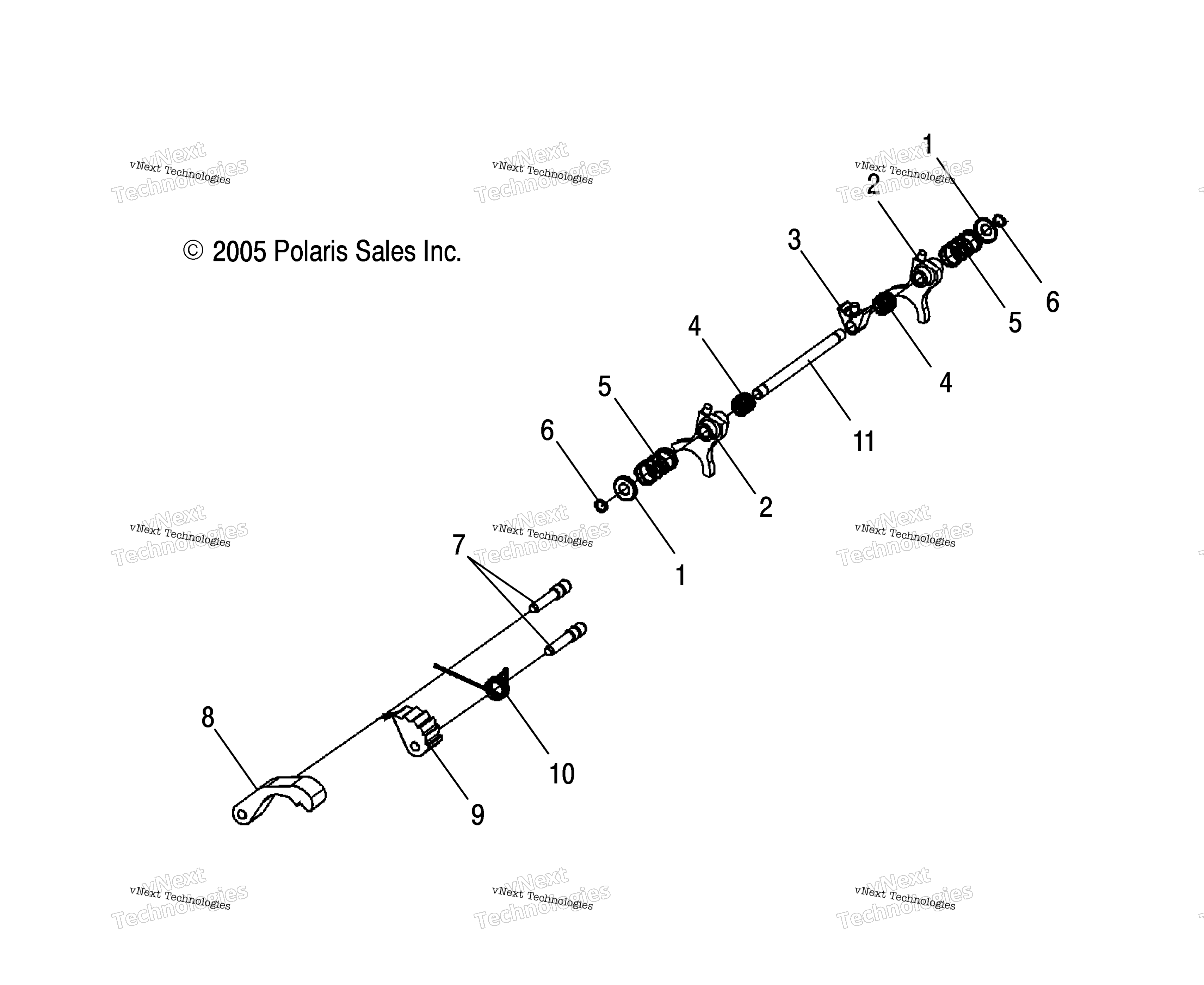 трансмиссия Shift Forks