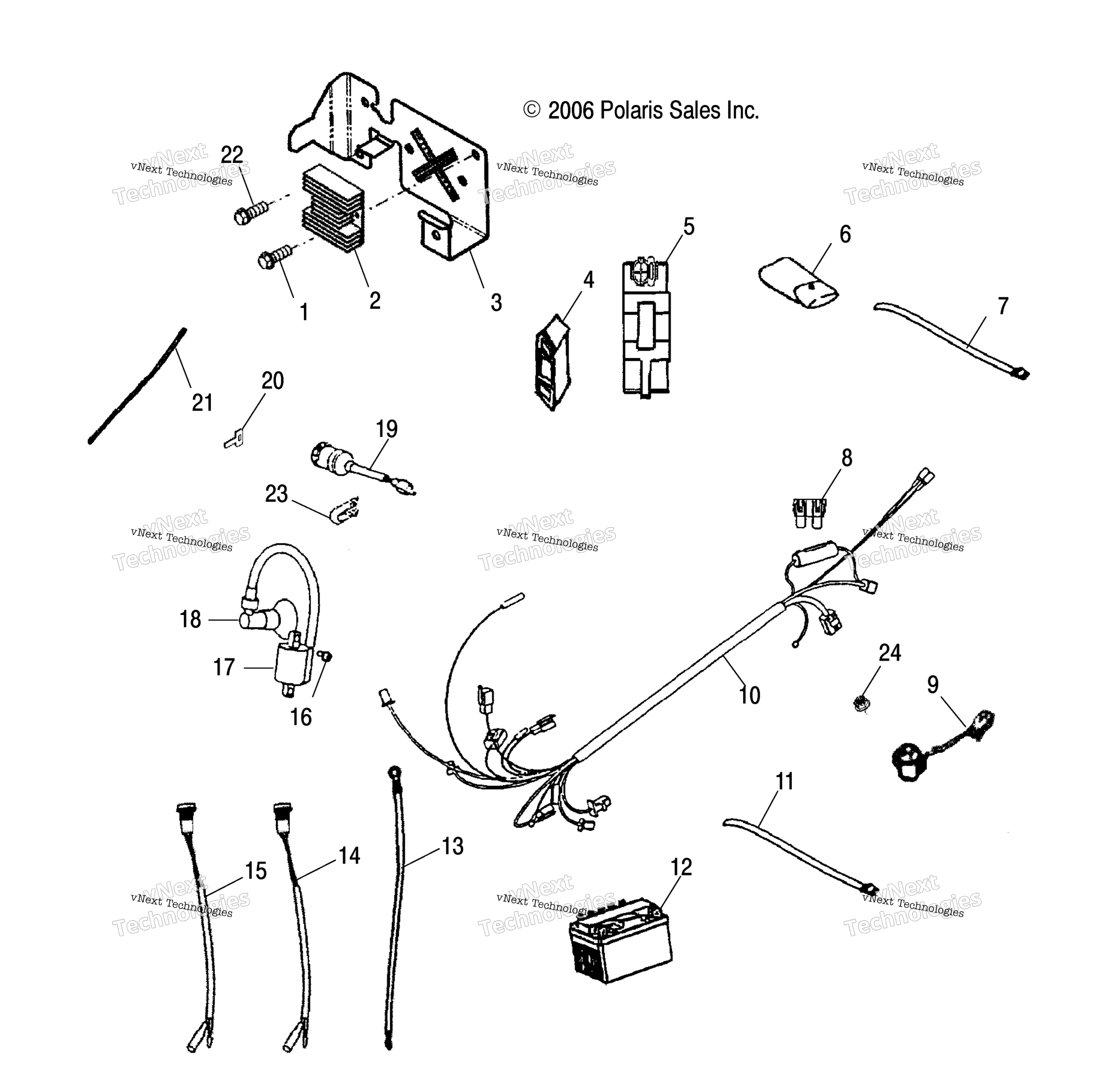 Электрооборудование Parts