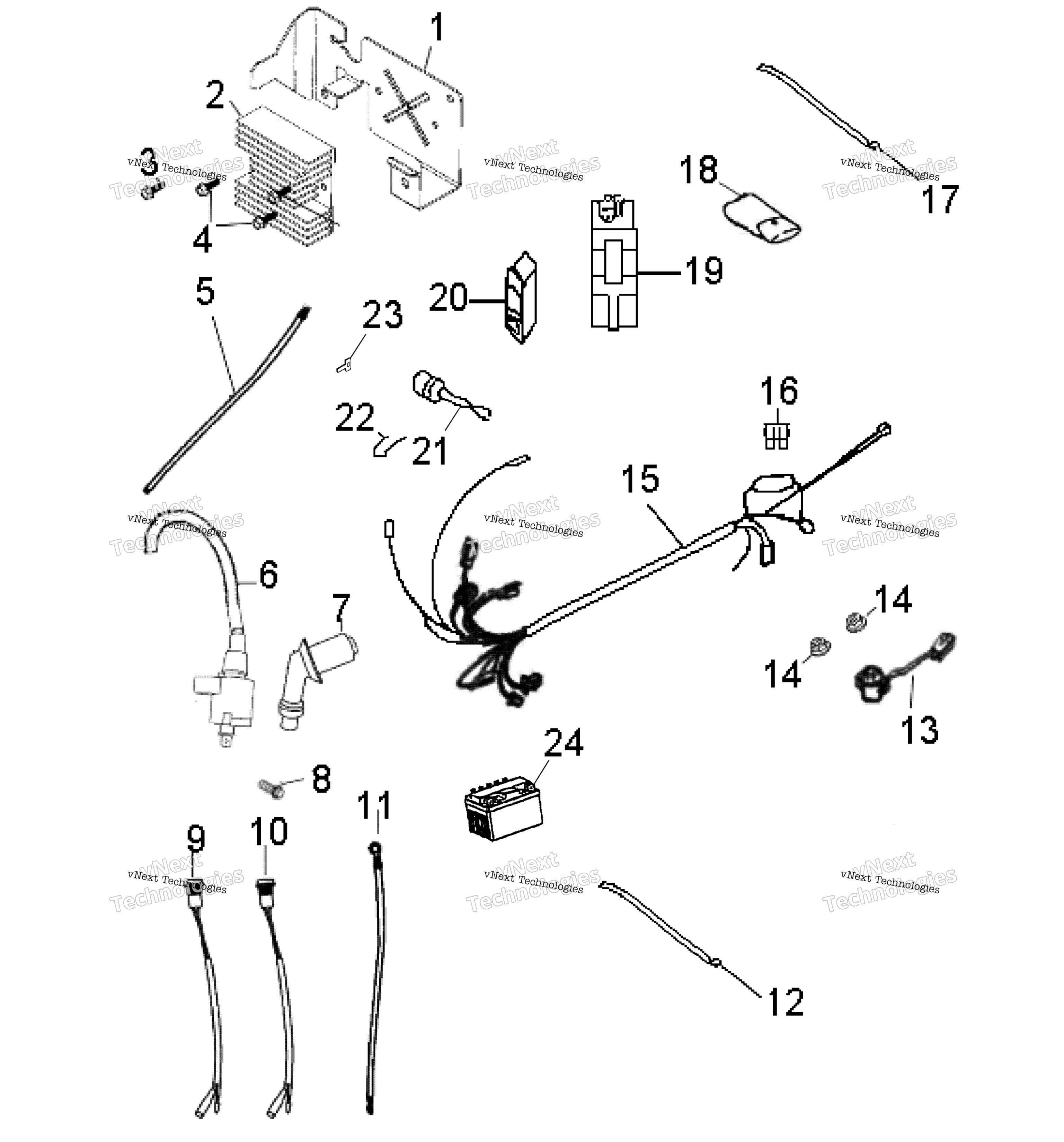 Электрооборудование Parts