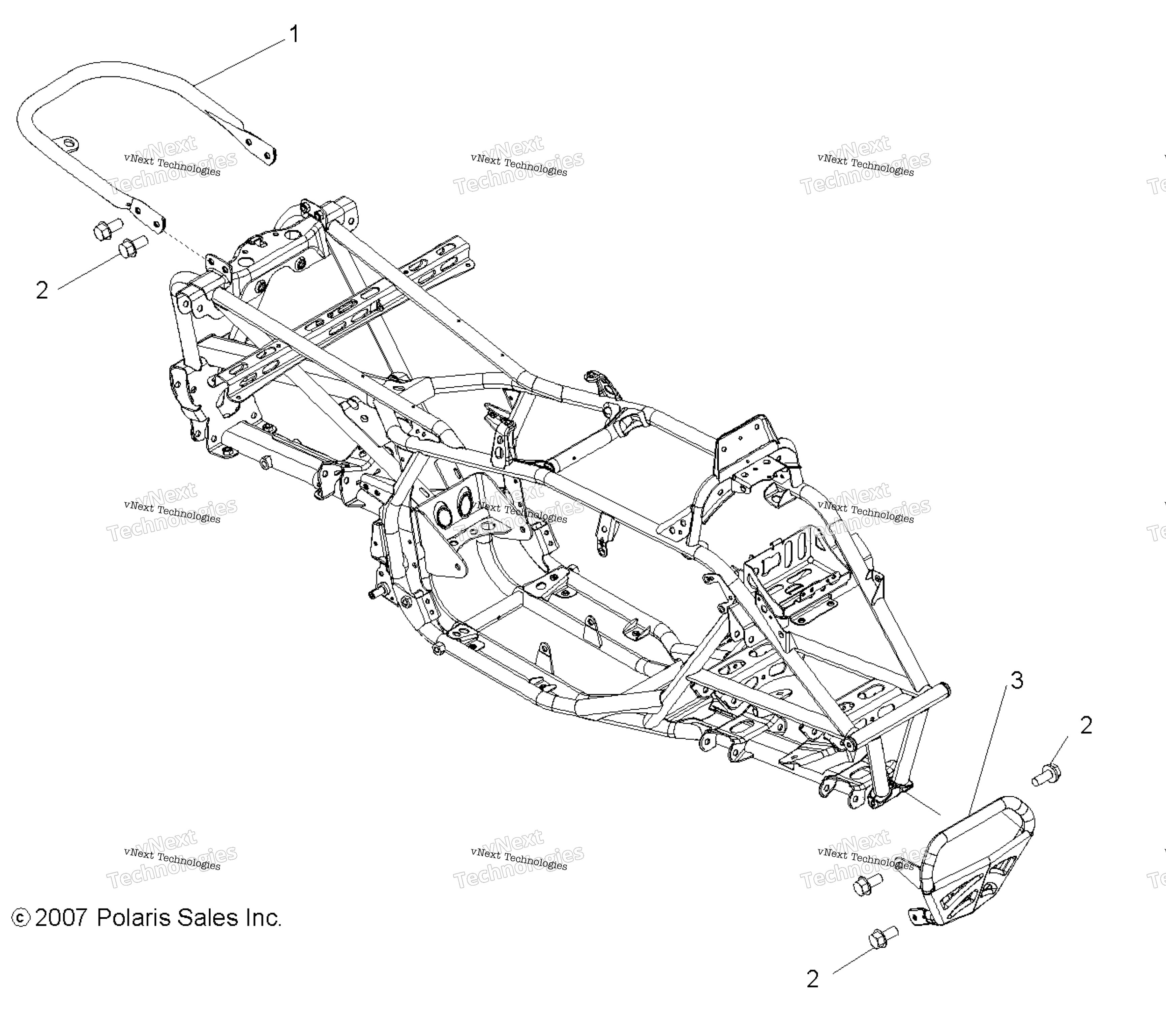 Chassis, бампер & Grab Bar