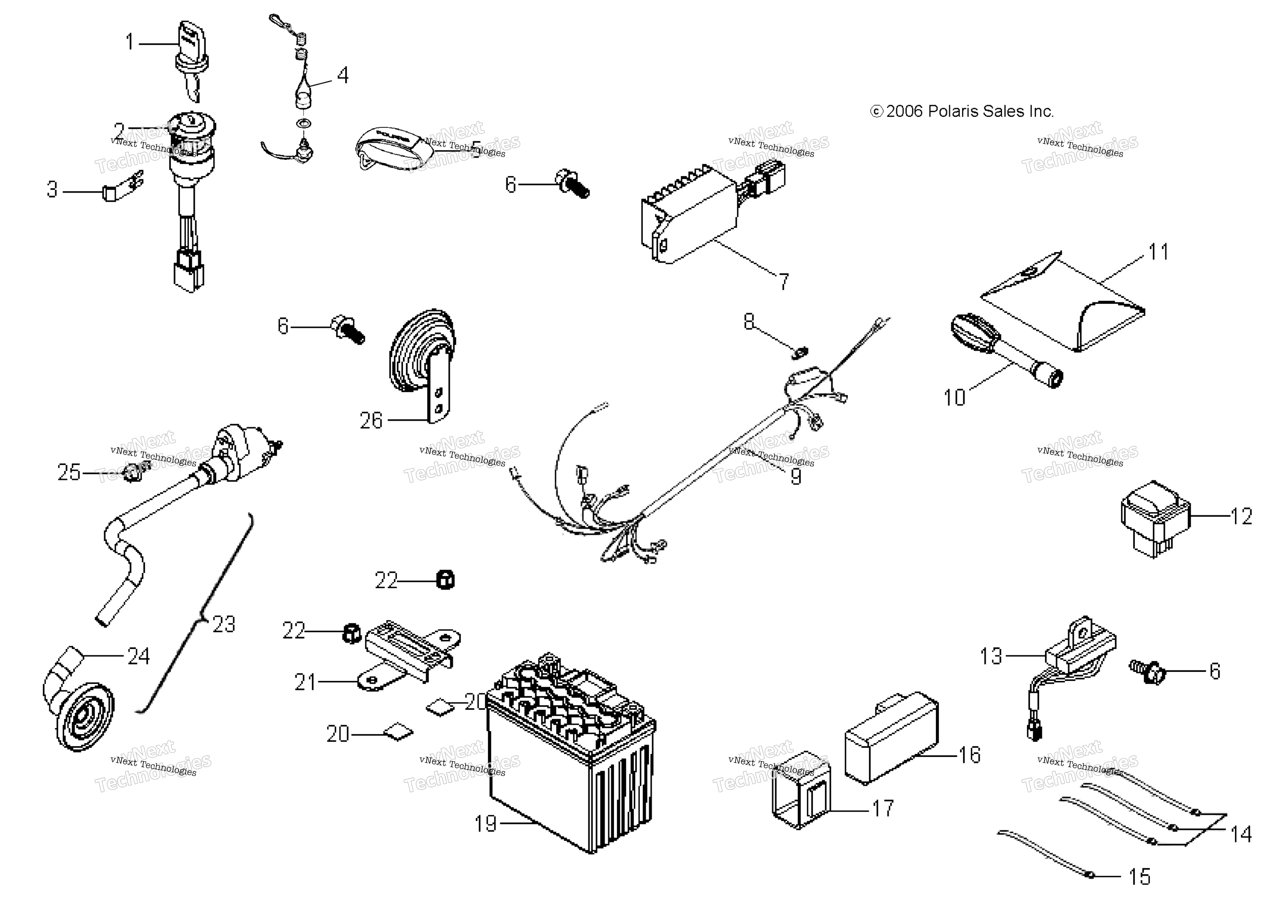Электрооборудование Parts