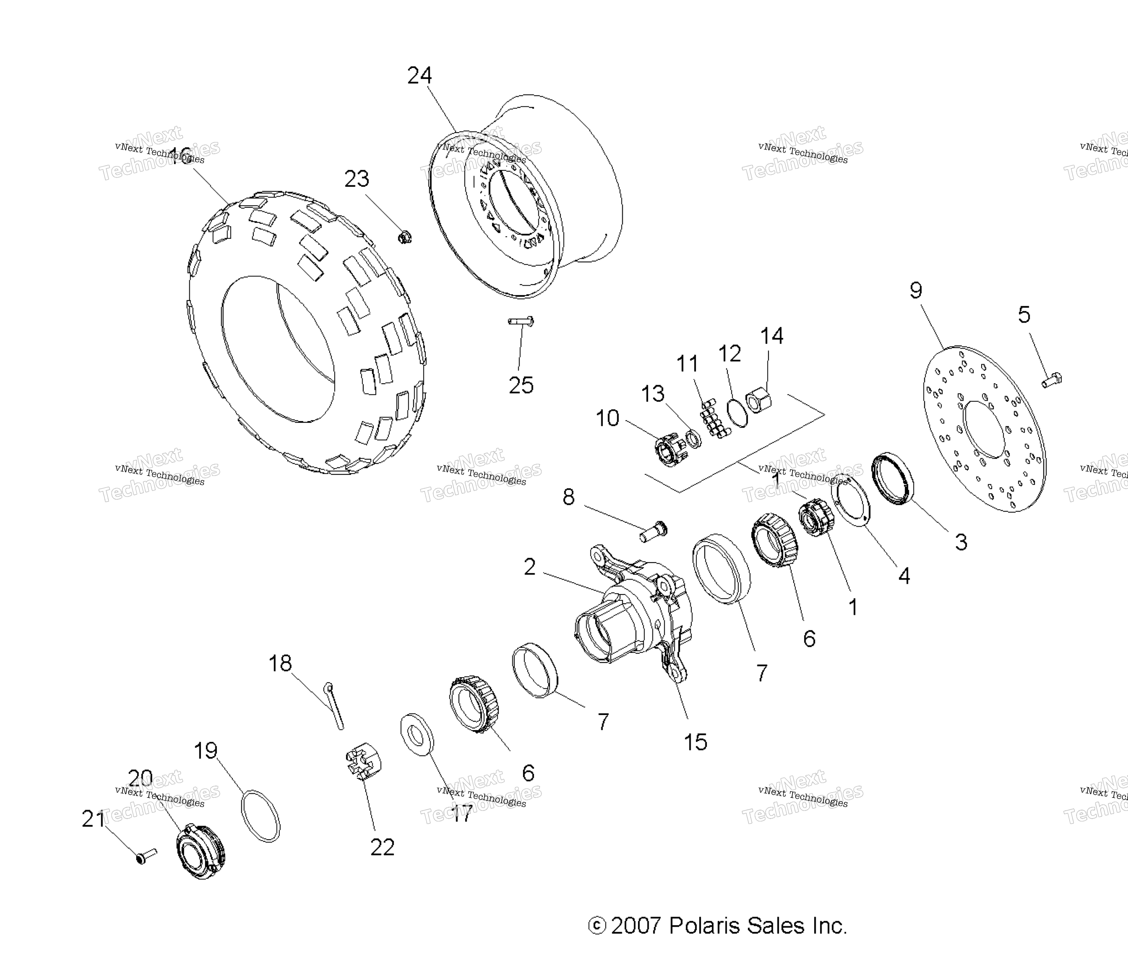 Wheel, передний