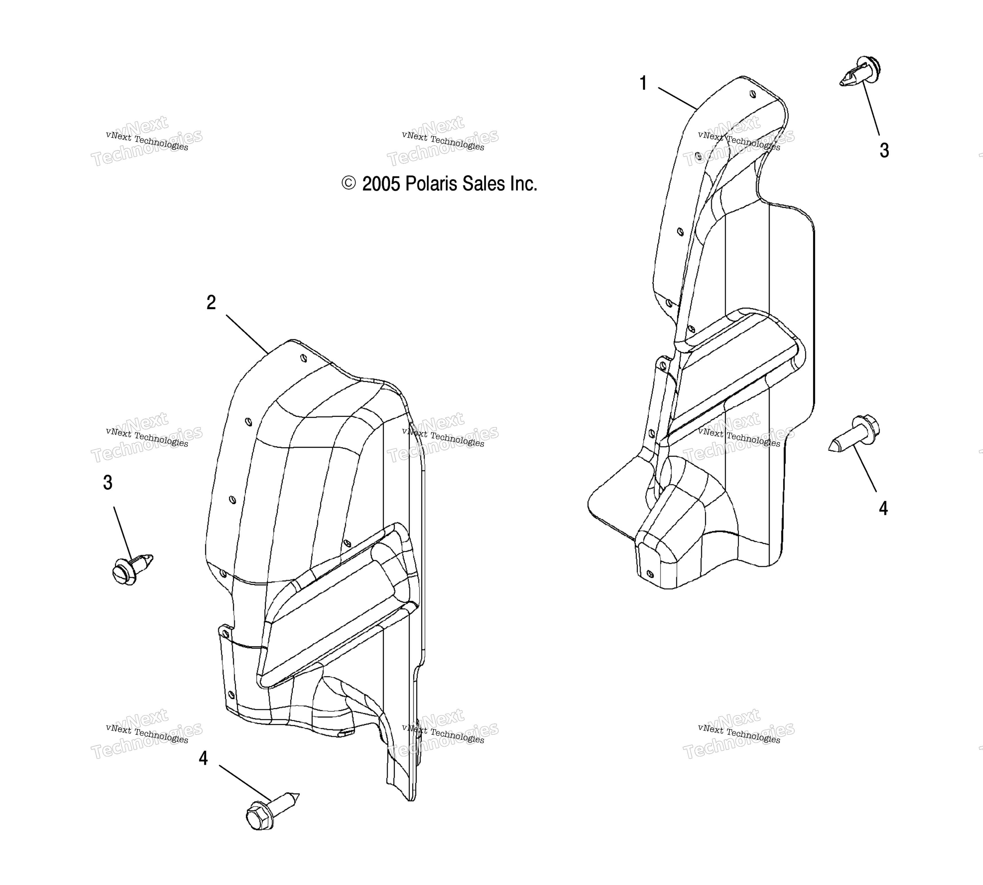 кузов Mud Guards