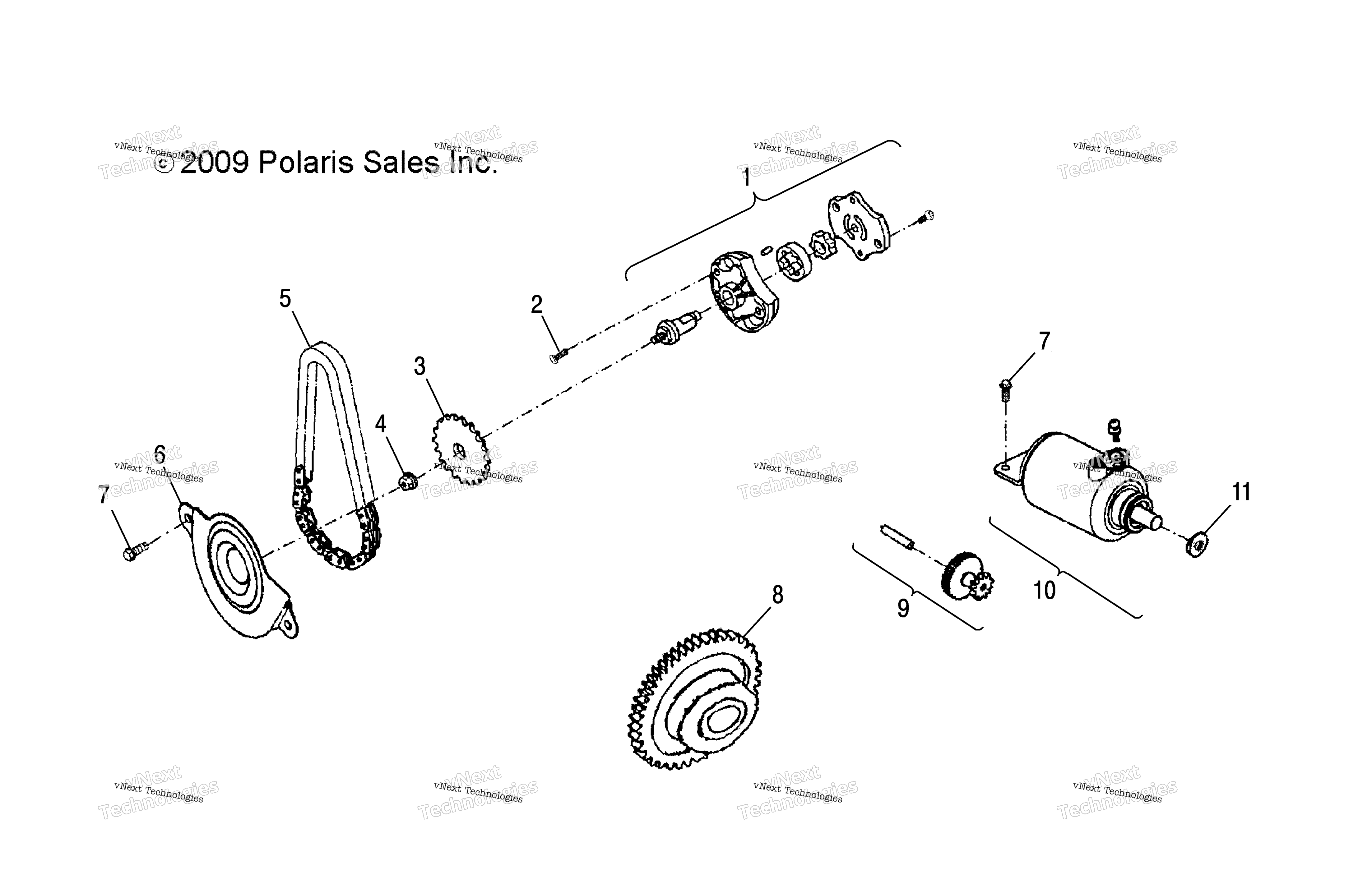 Engine, Generator / Starting Motor