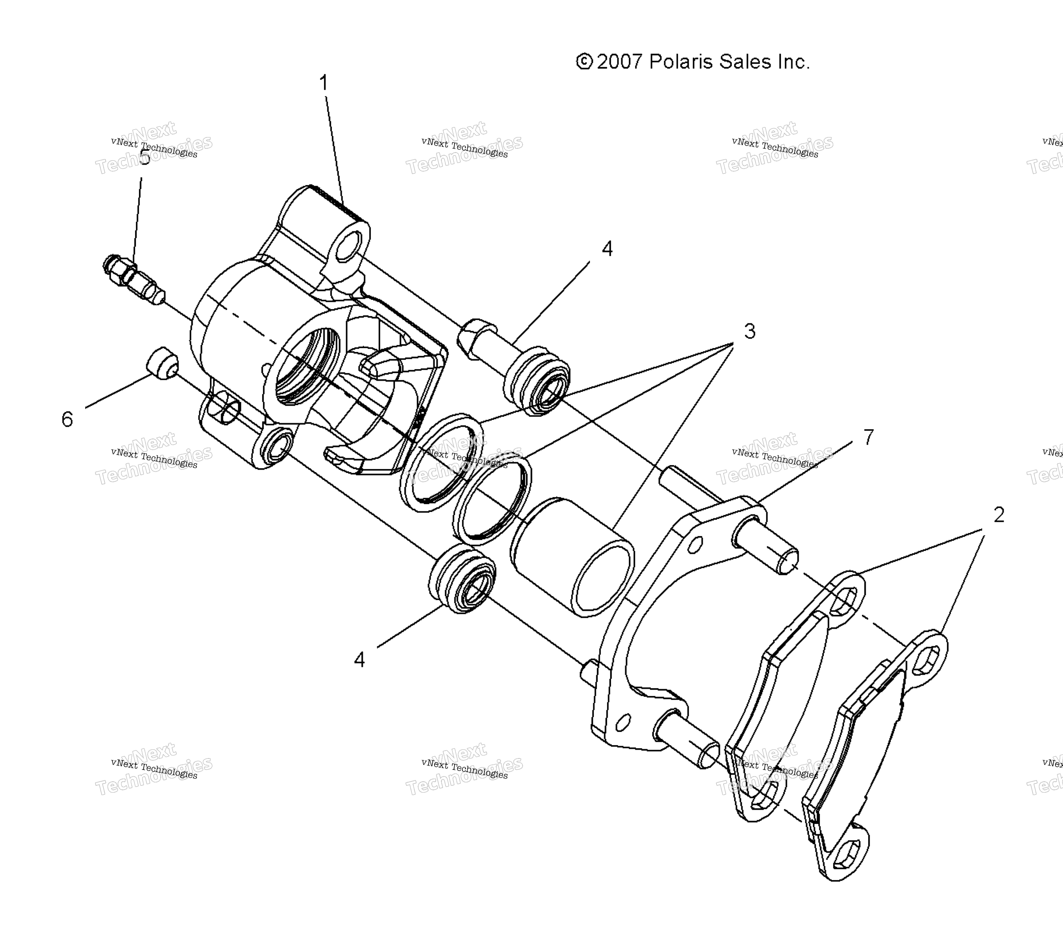 Brakes, передний Calipers