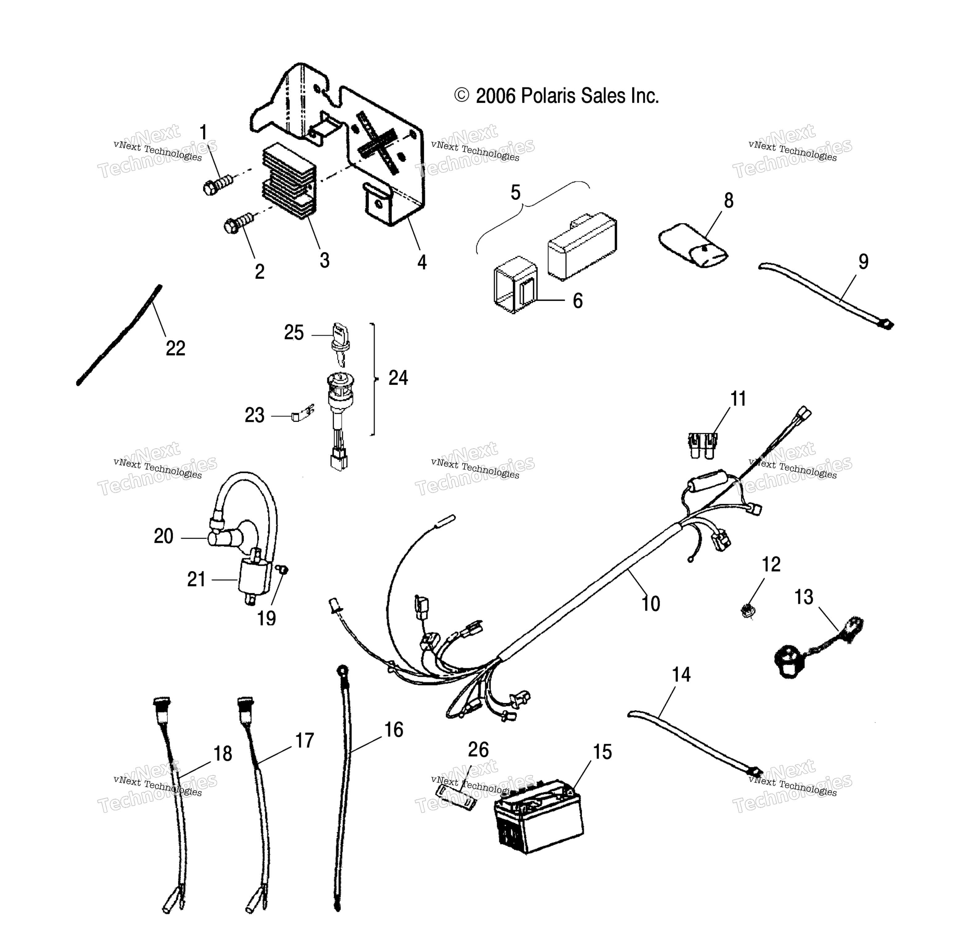 Электрооборудование Parts
