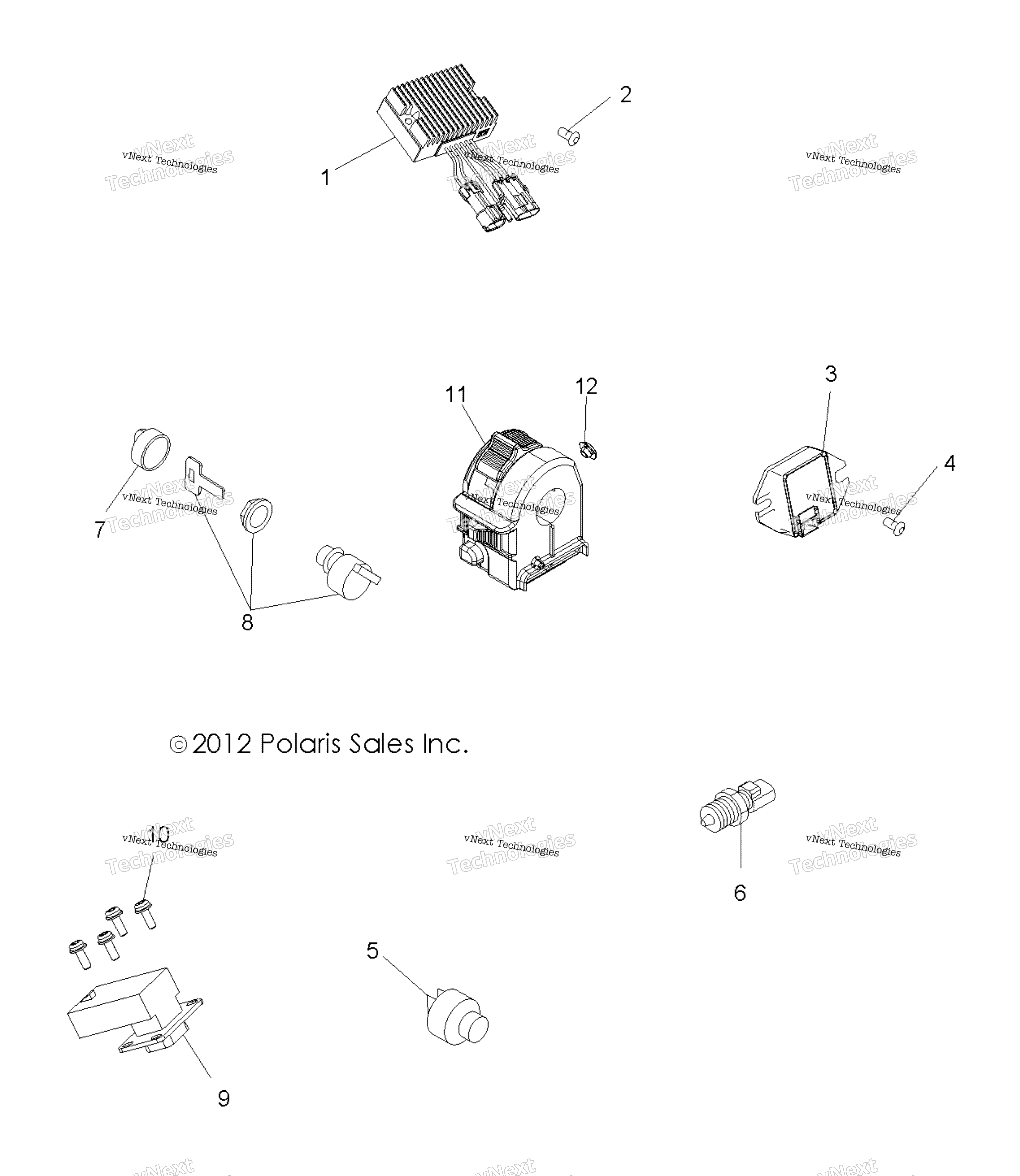 Electrical, Switches & Sensors & управление Modules