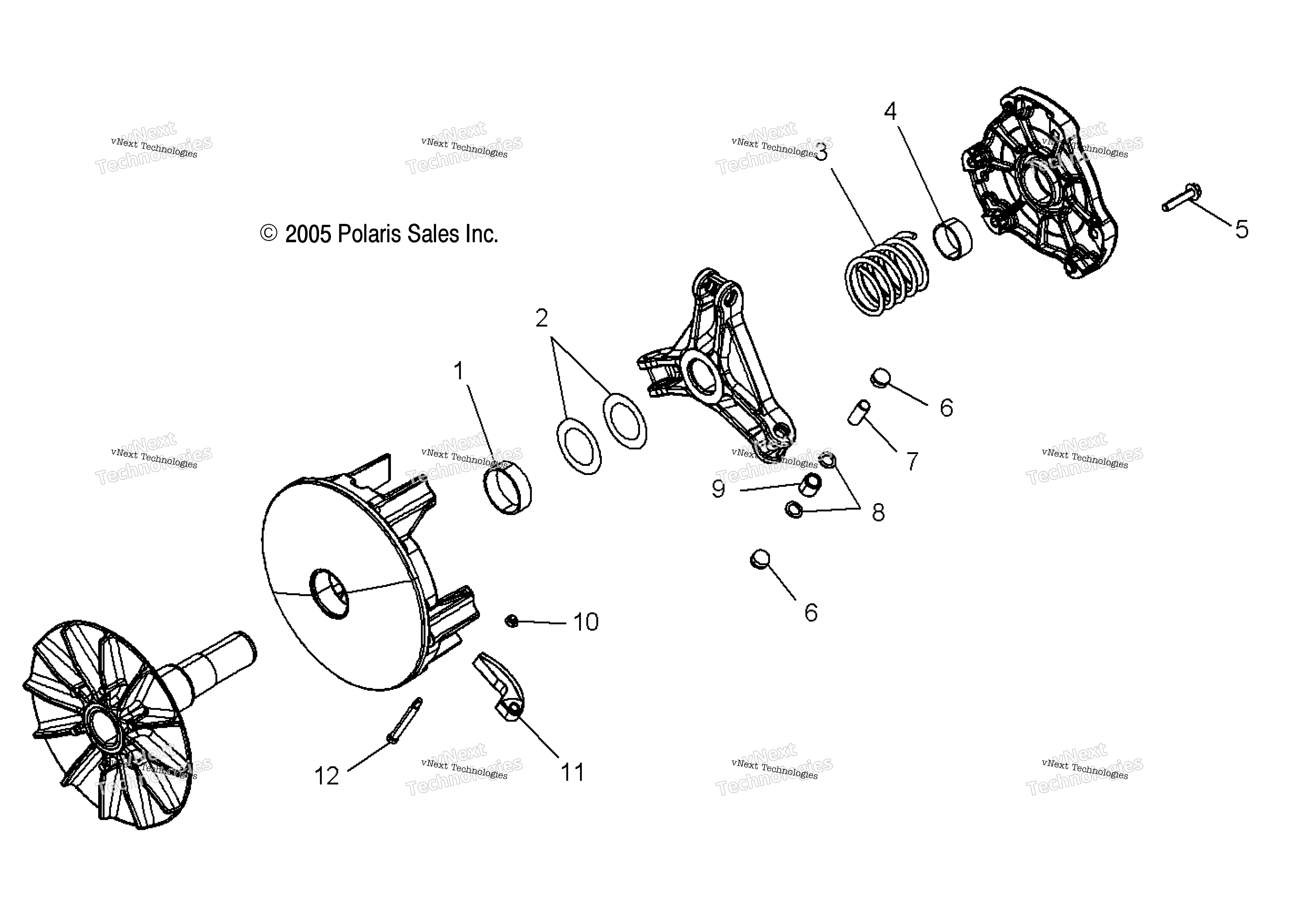 Привод Clutch /A04rd50aa/Ab/Ac/A04rf50aa