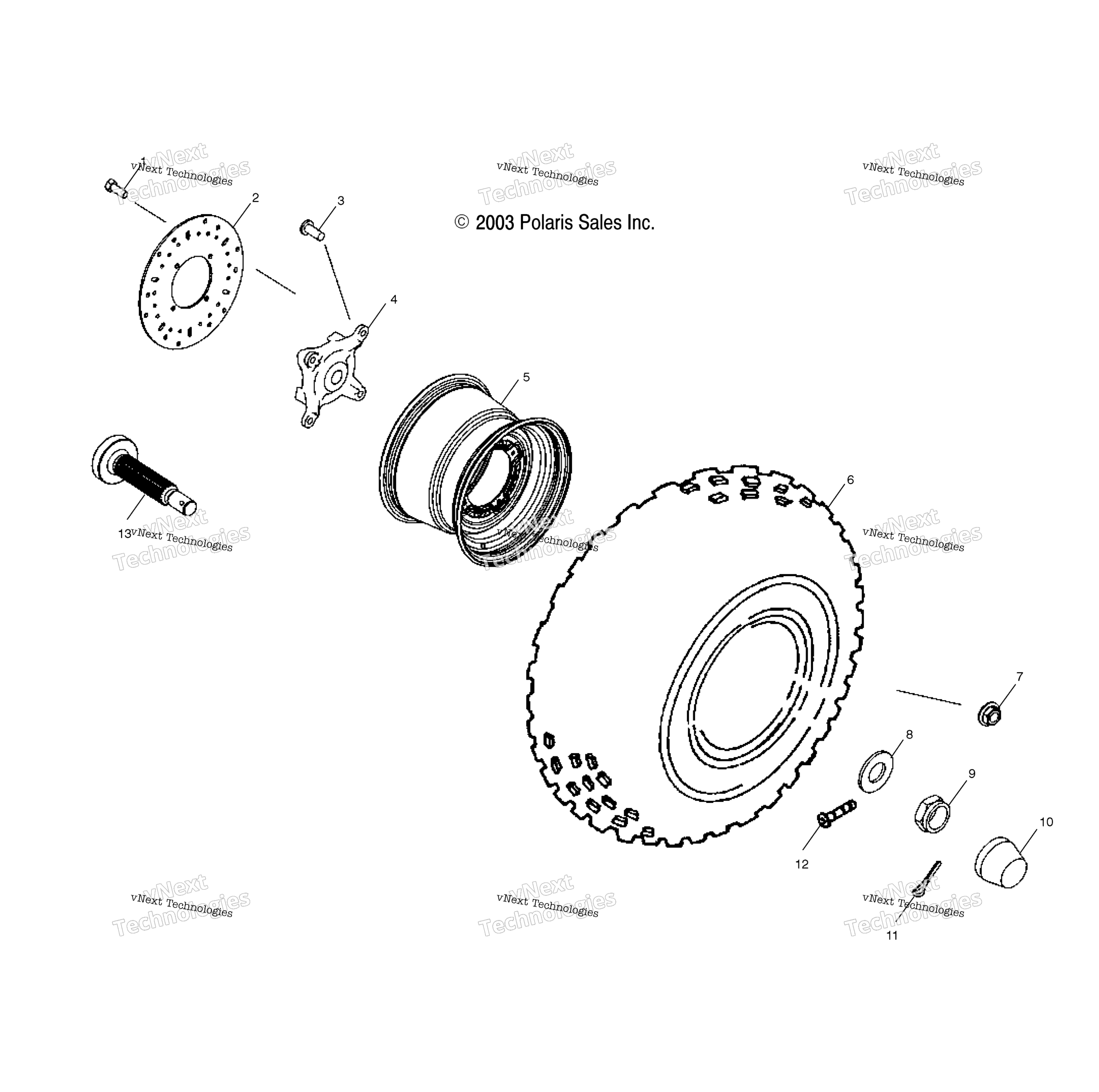 Передняя часть Wheel /A04rd50aa/Ab/Ac/A04rf50aa