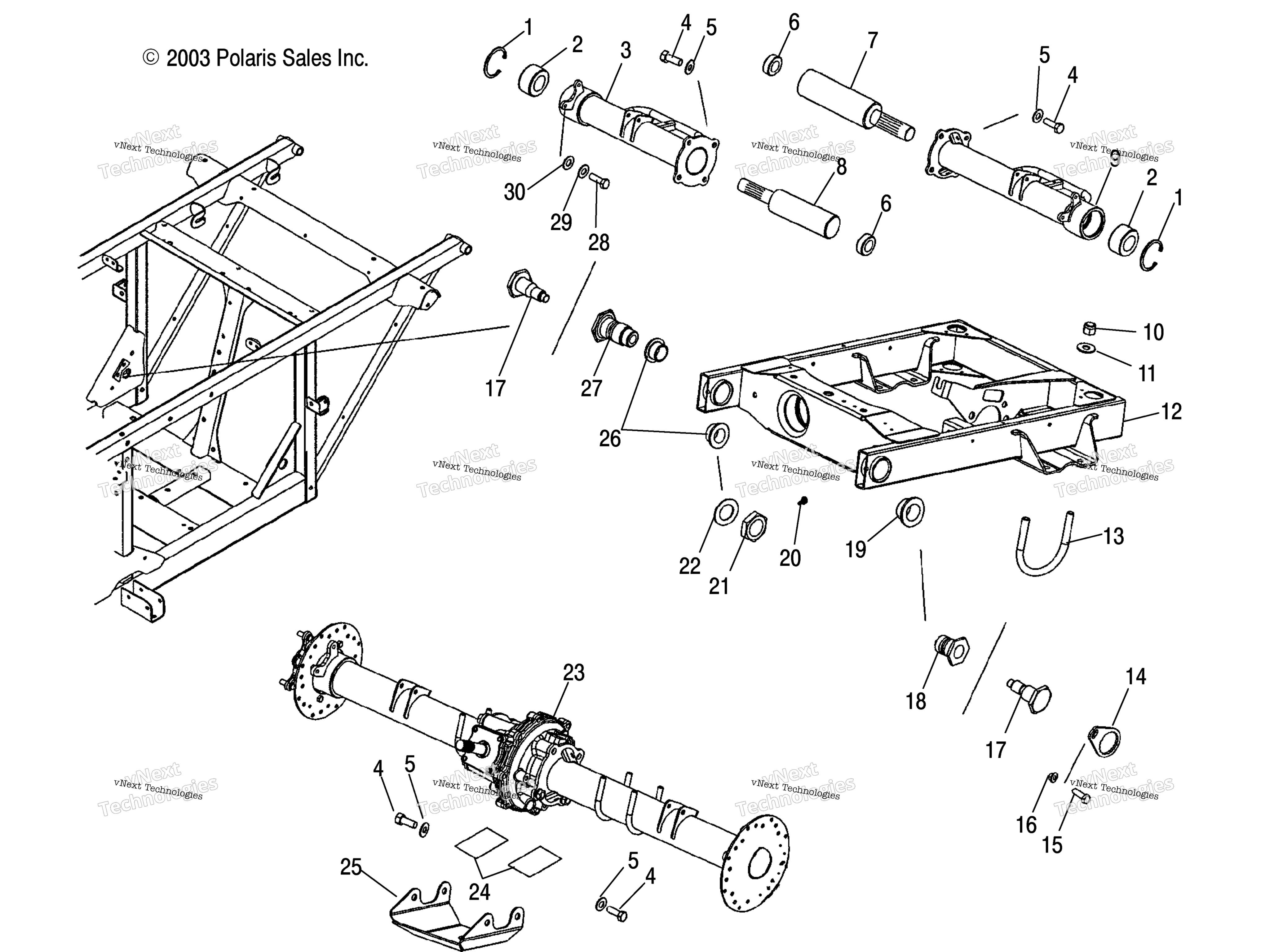 Swing Arm / A04rd50aa / Ab / Ac / A04rf50aa
