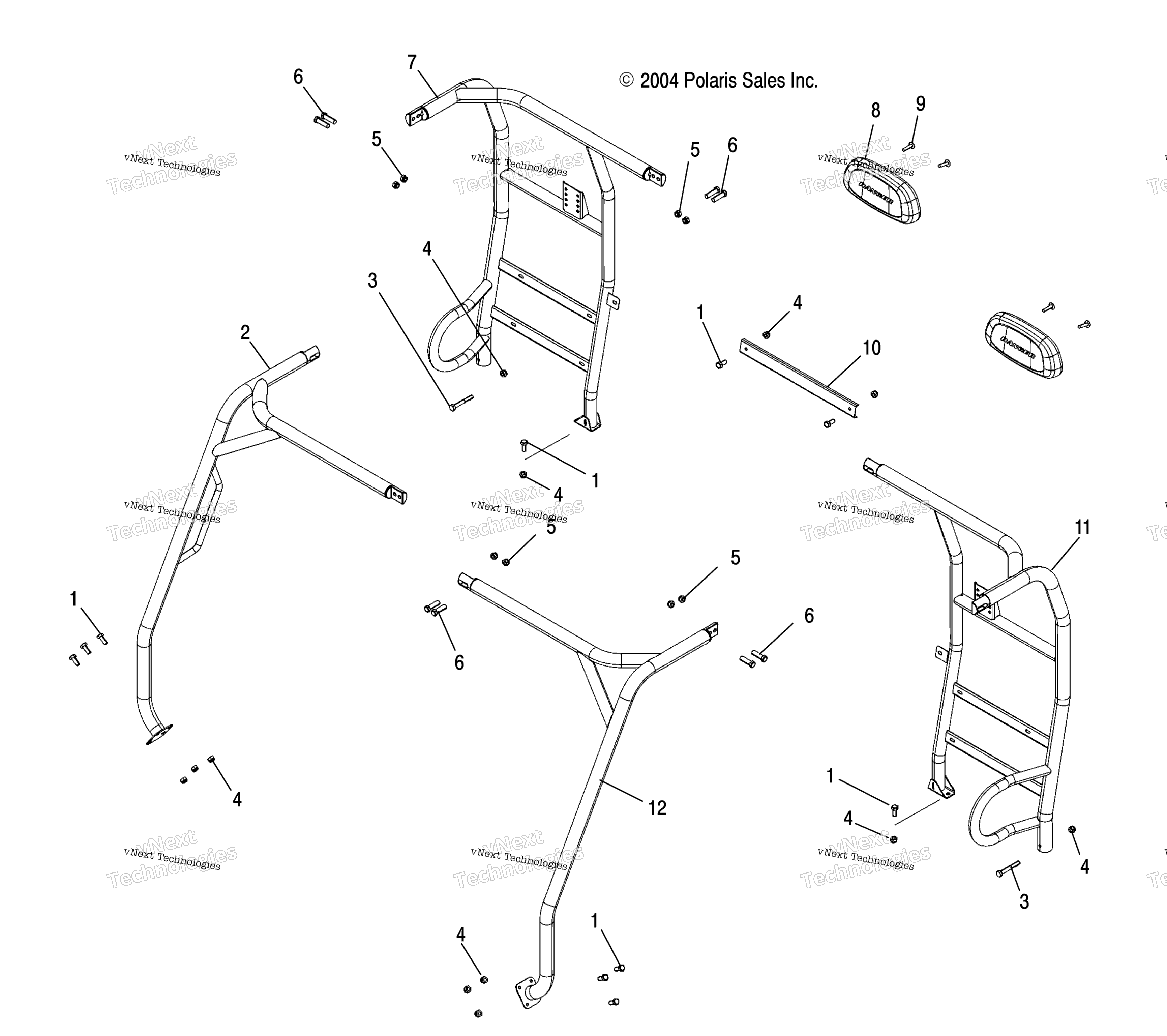 Frame, Cab / Ab