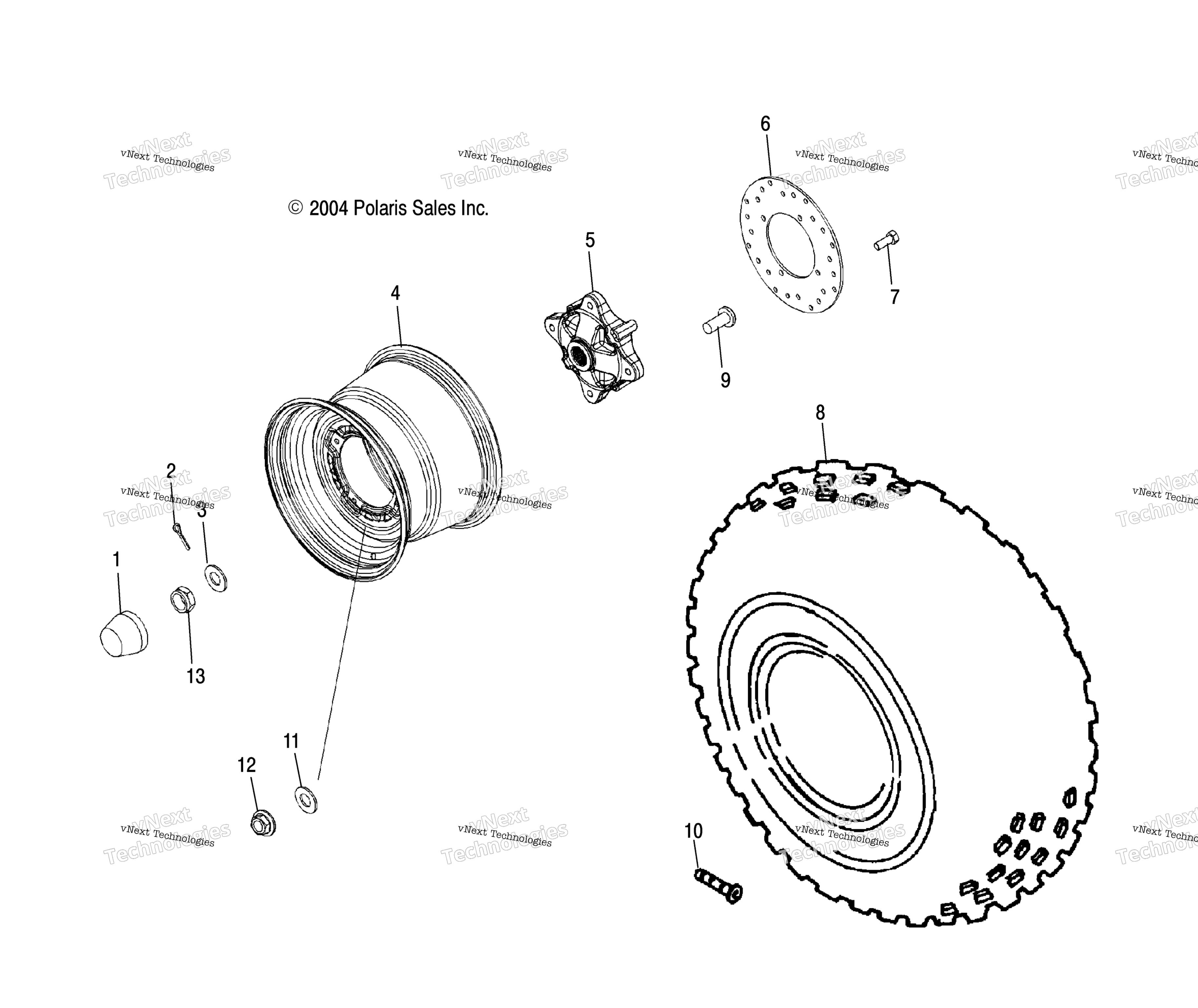Wheel, задний / Ab