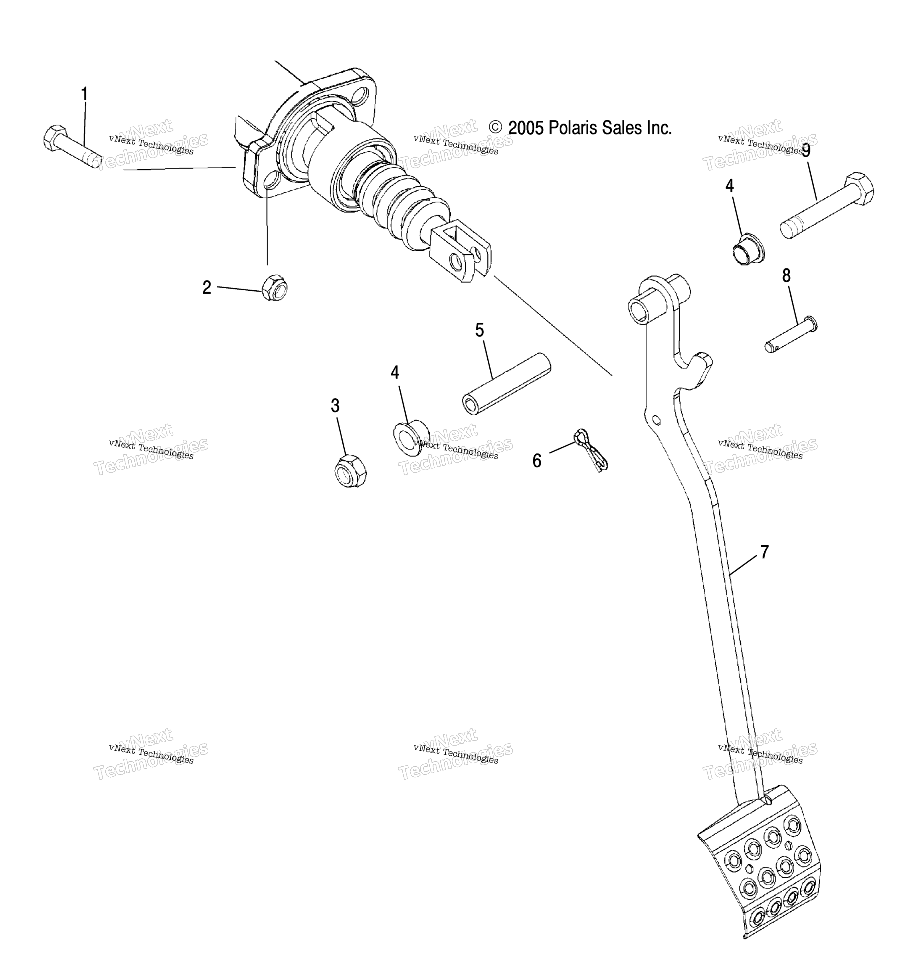 Brake, ножная