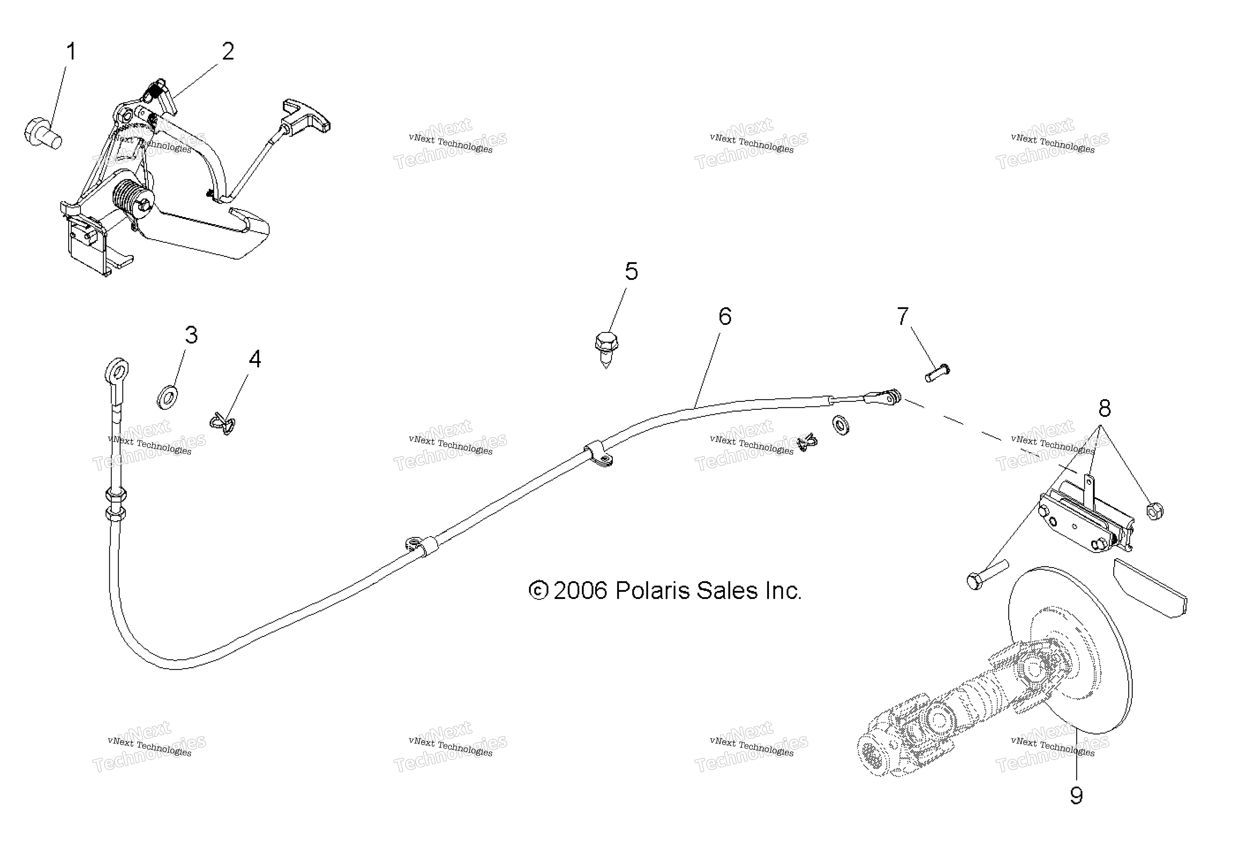 Brake, Park R06rd50ab / Ac