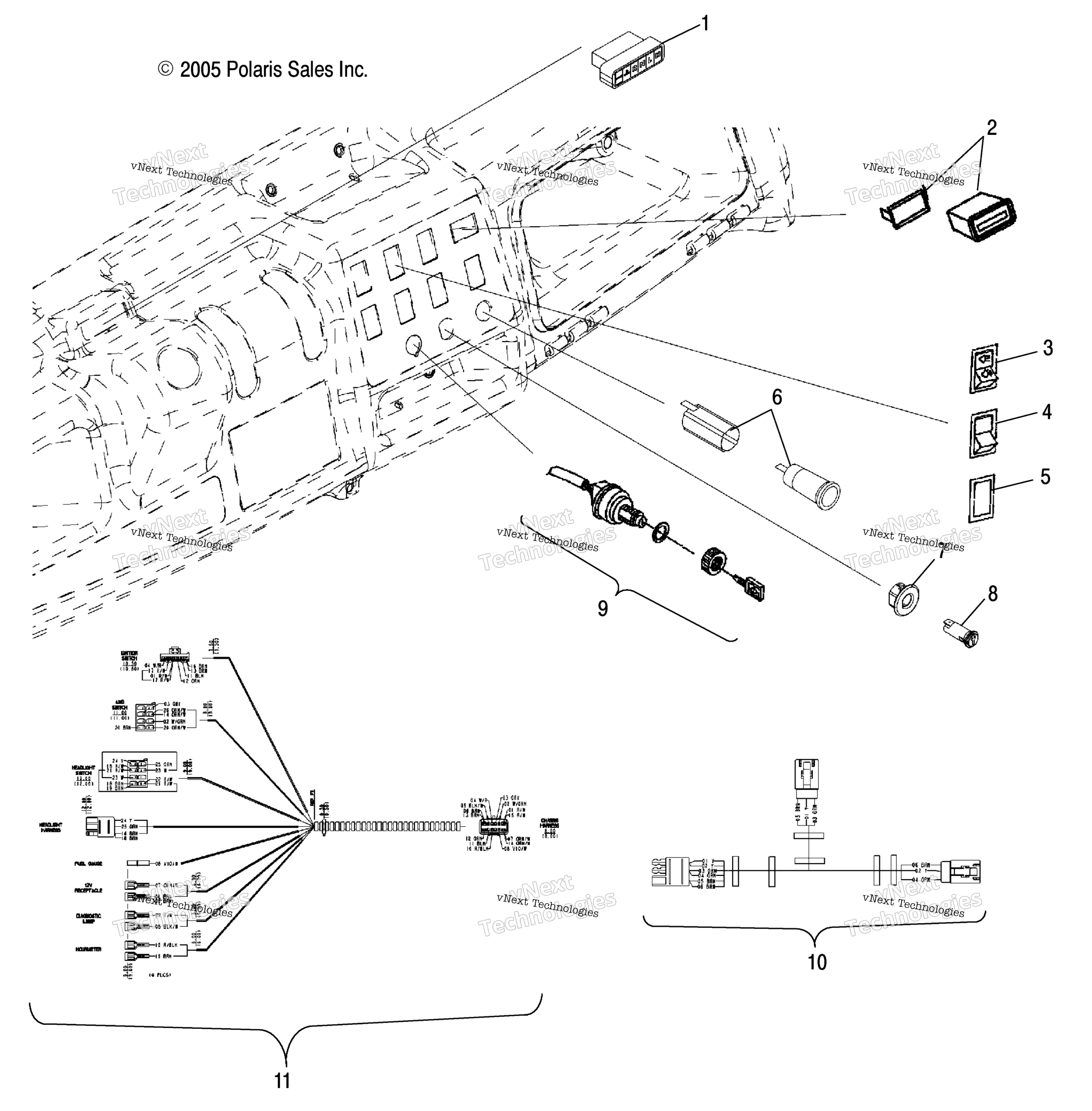панель Instruments & Controls