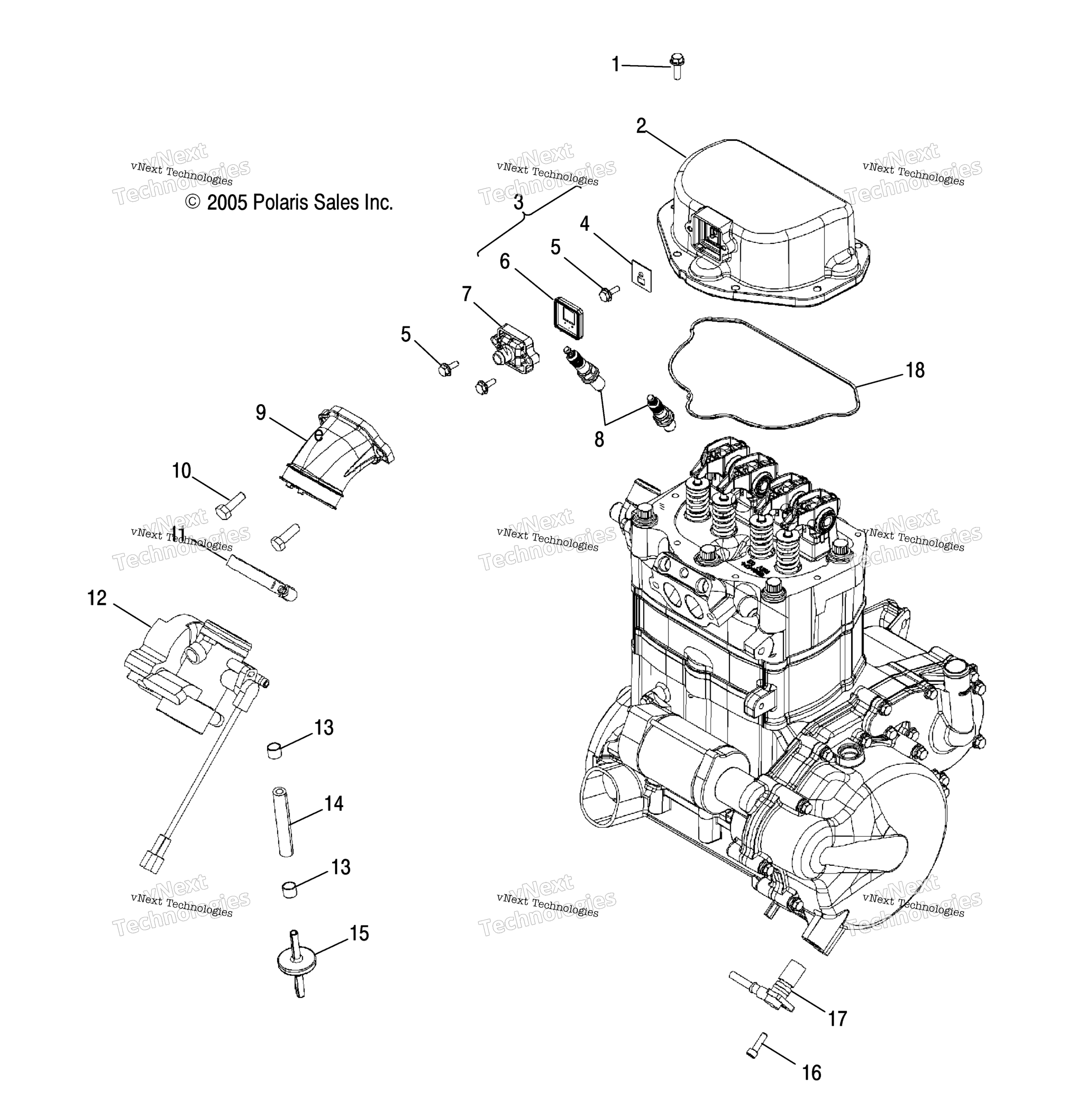 Дроссель Body Mounting