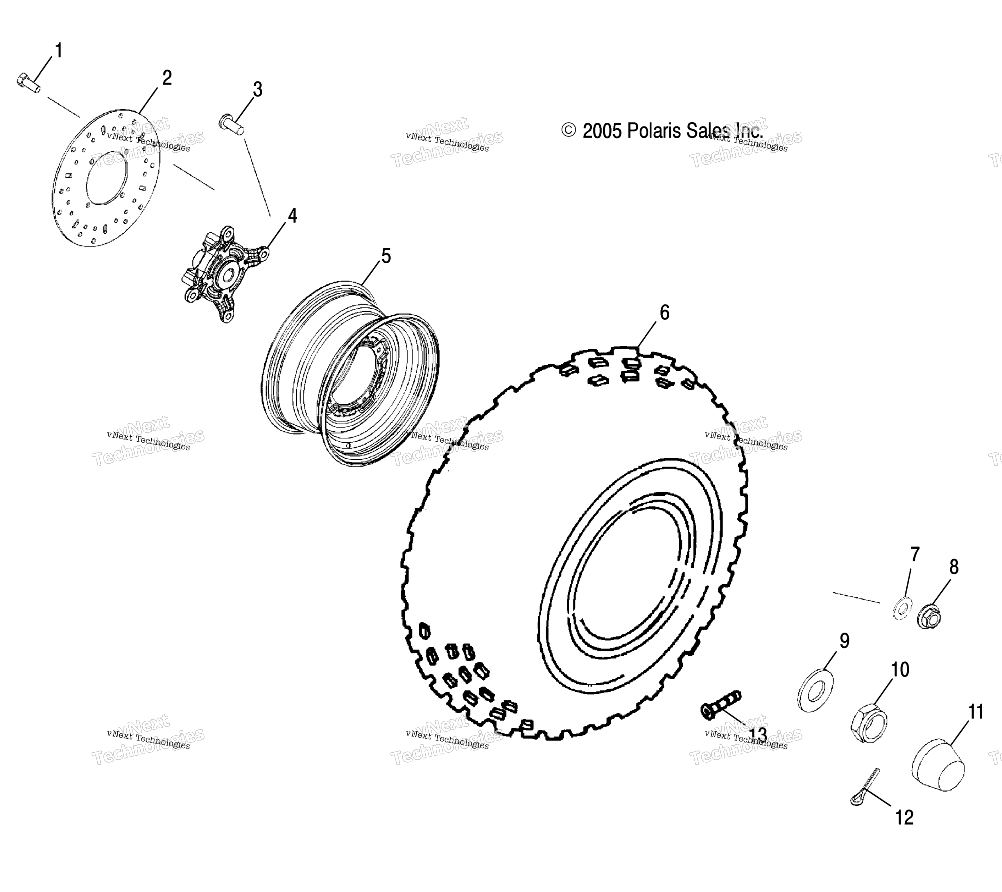 Wheel, передний