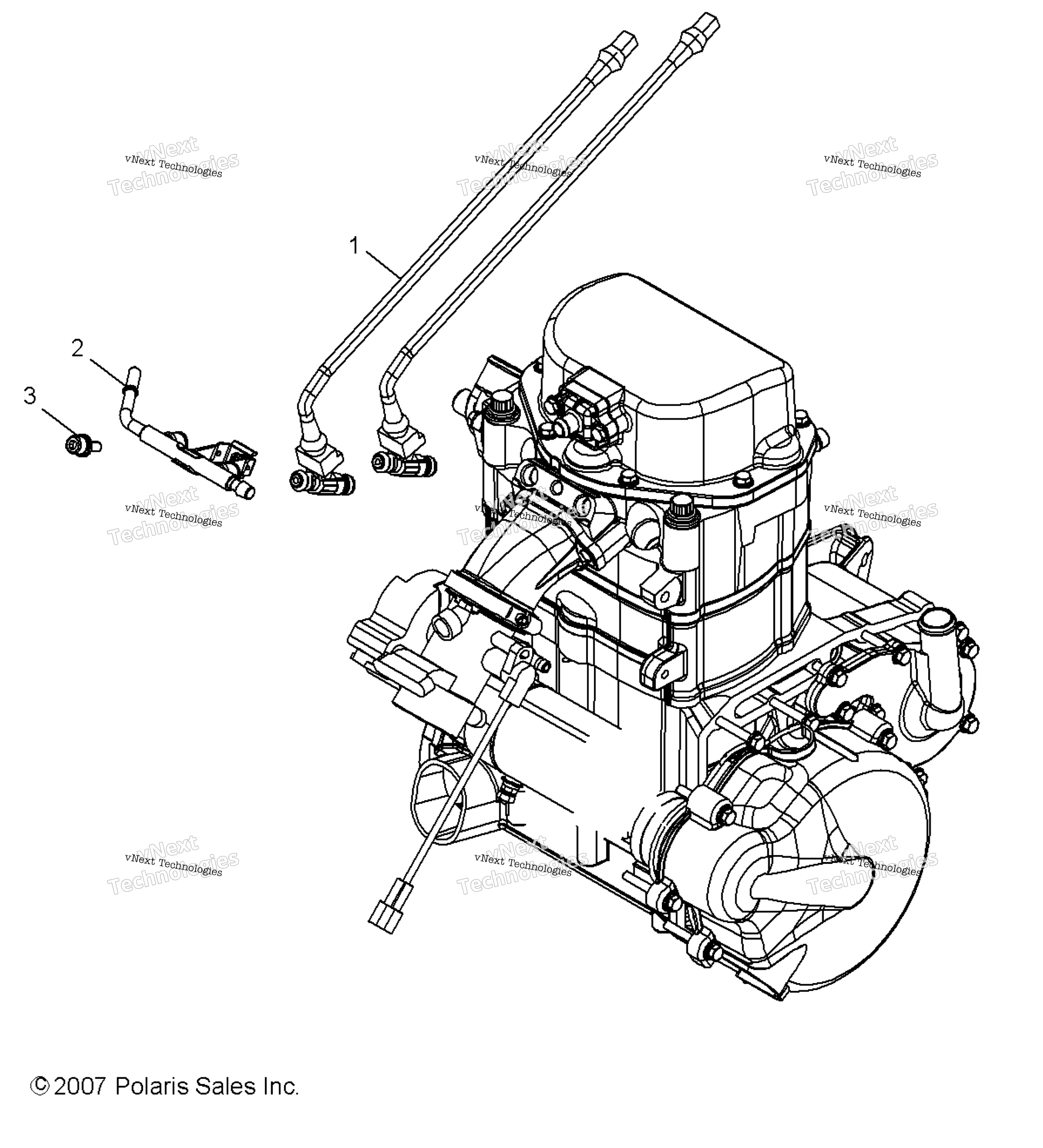 Engine, топливный Injector All Options