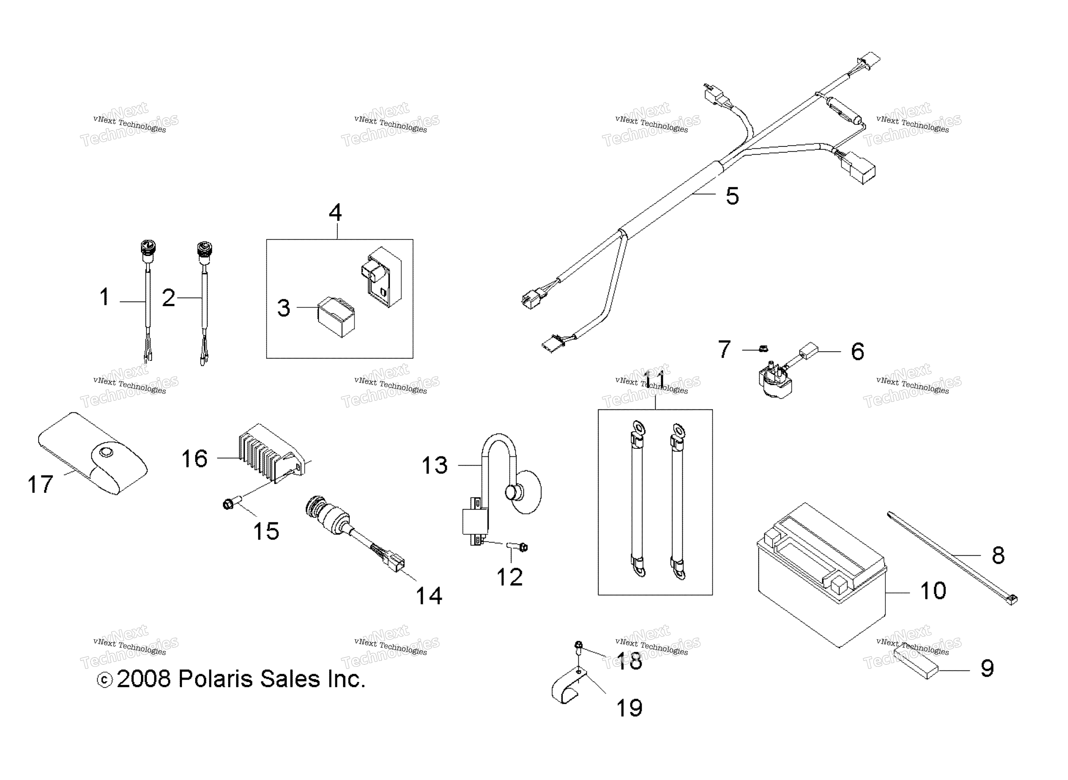 Электрооборудование Parts