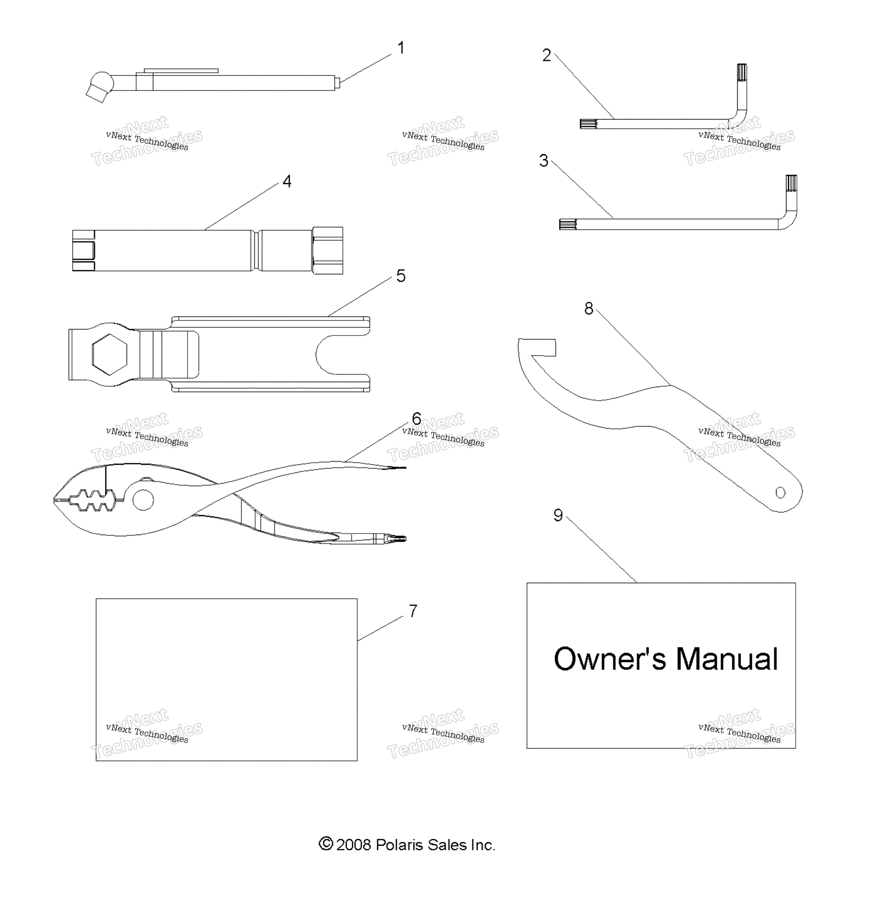References, инструмент комплект & Owners Manual All Options