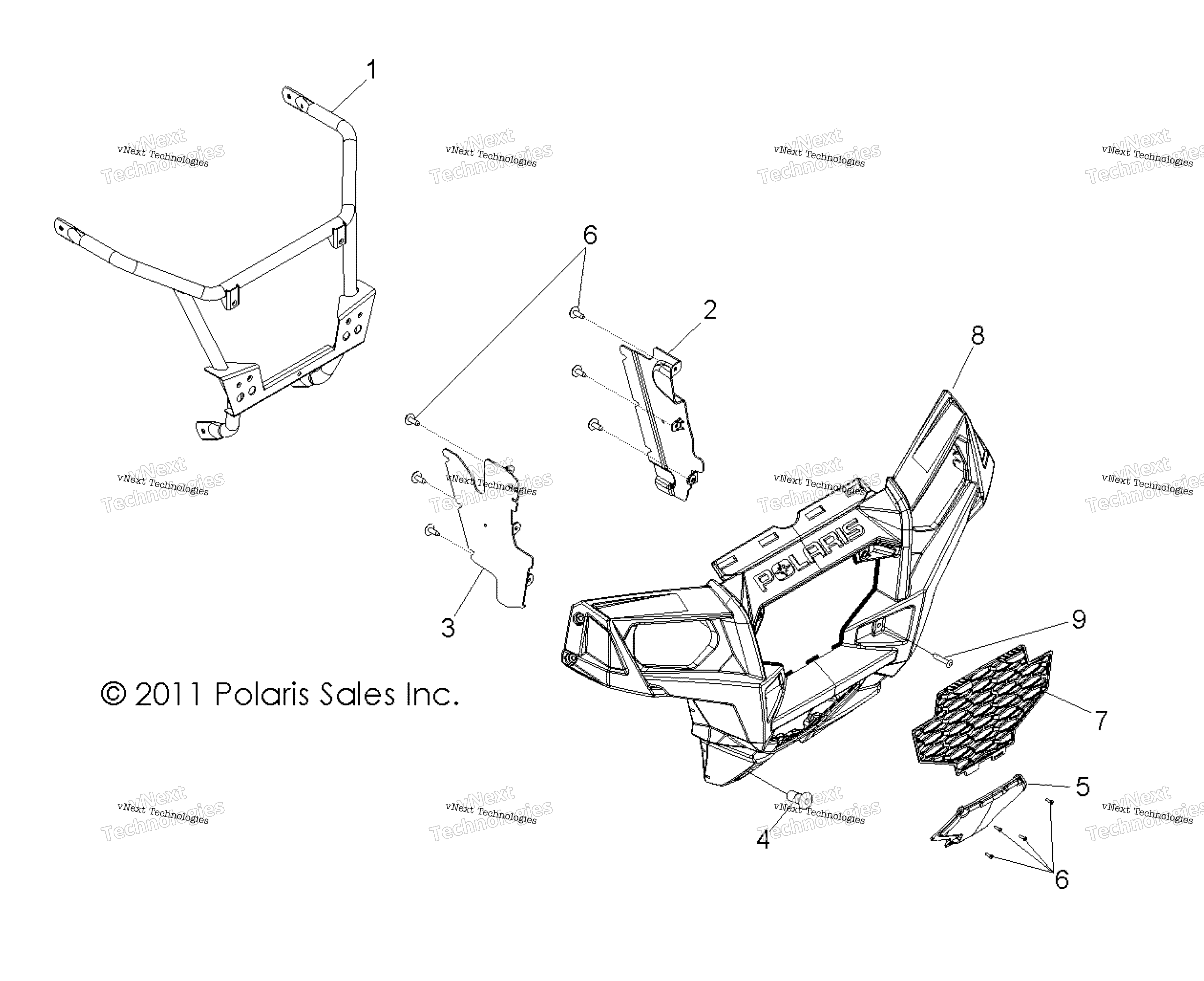 Body, передний Bumper