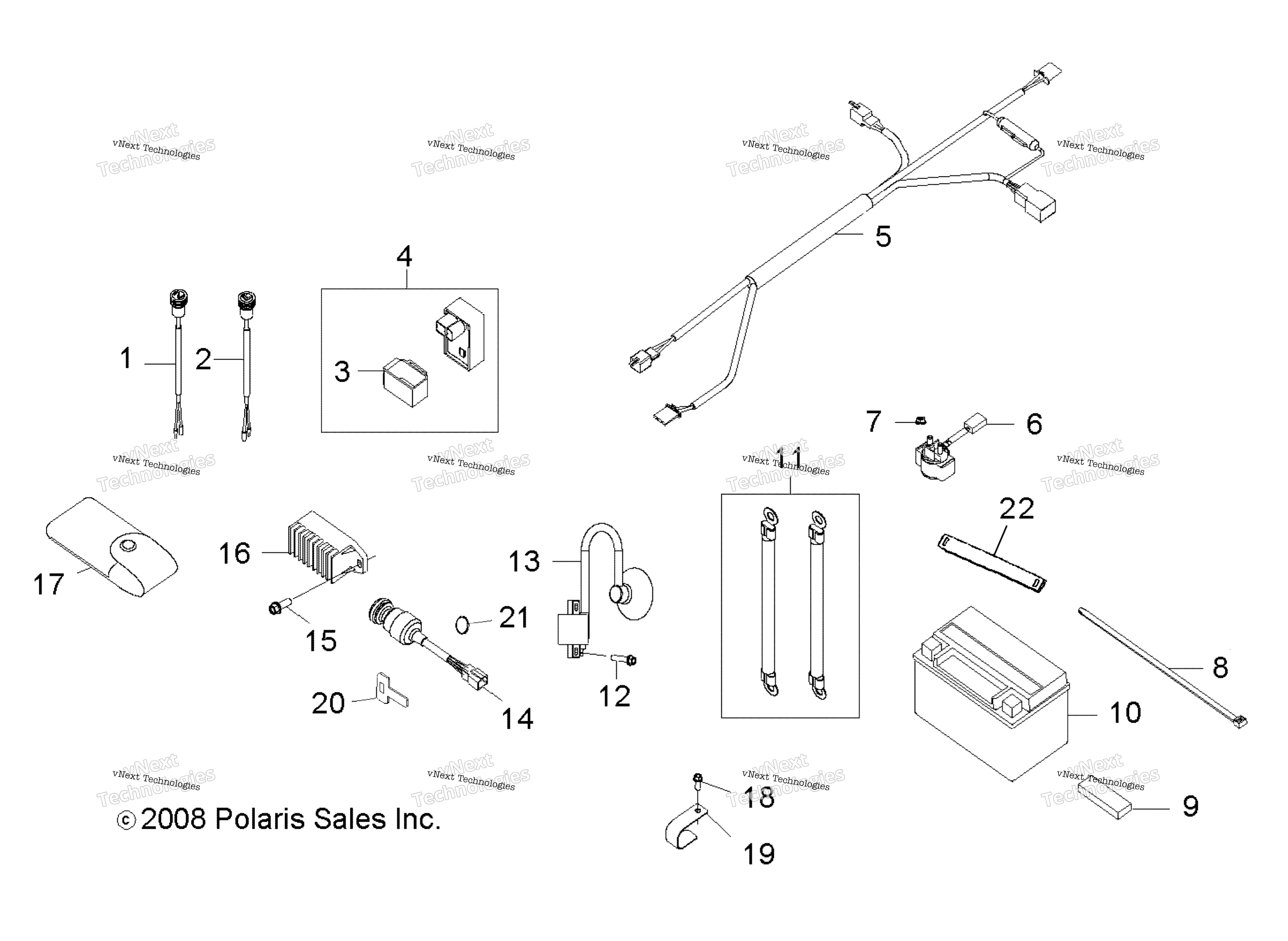 Электрооборудование Parts