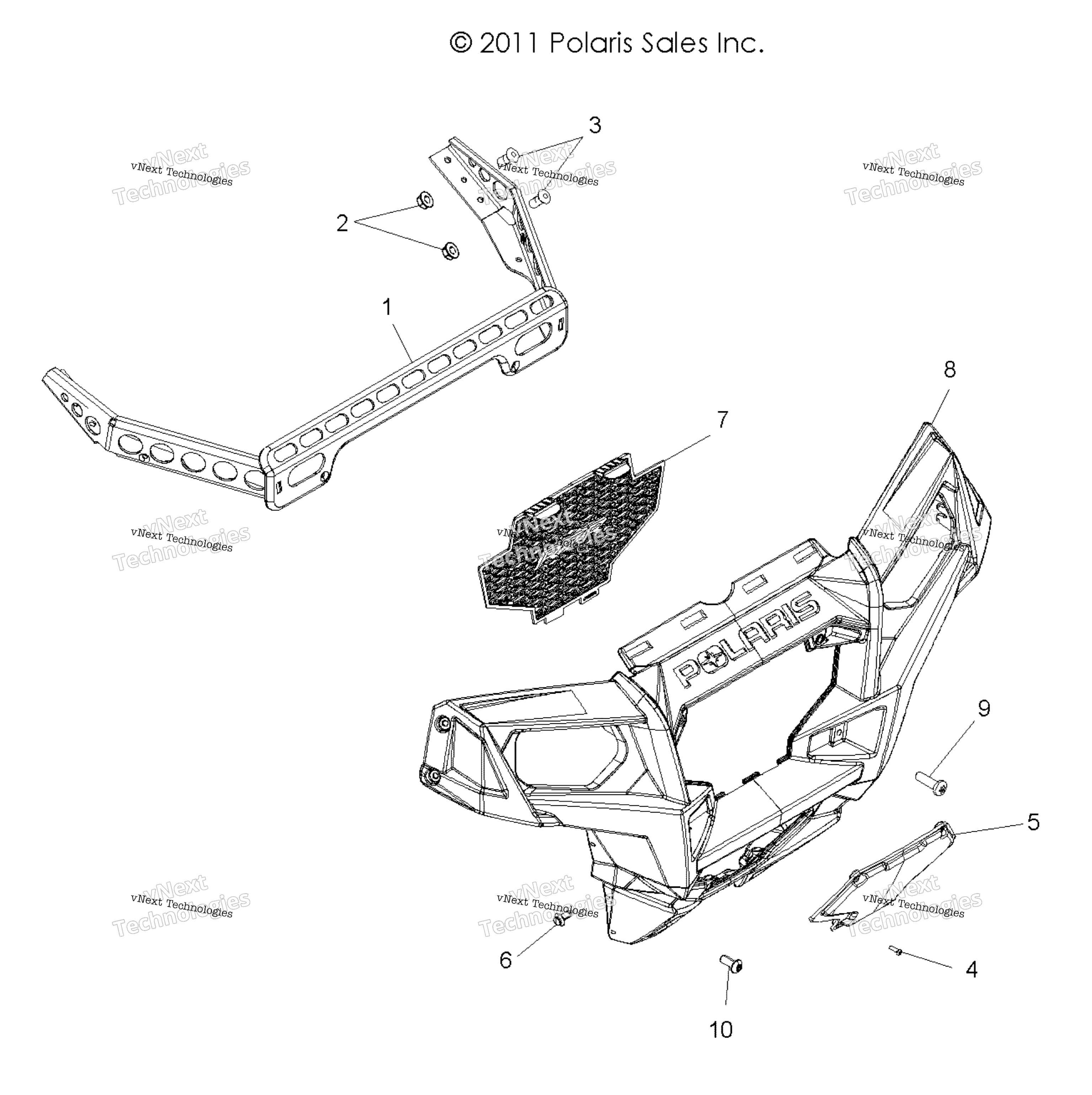 Body, передний Bumper