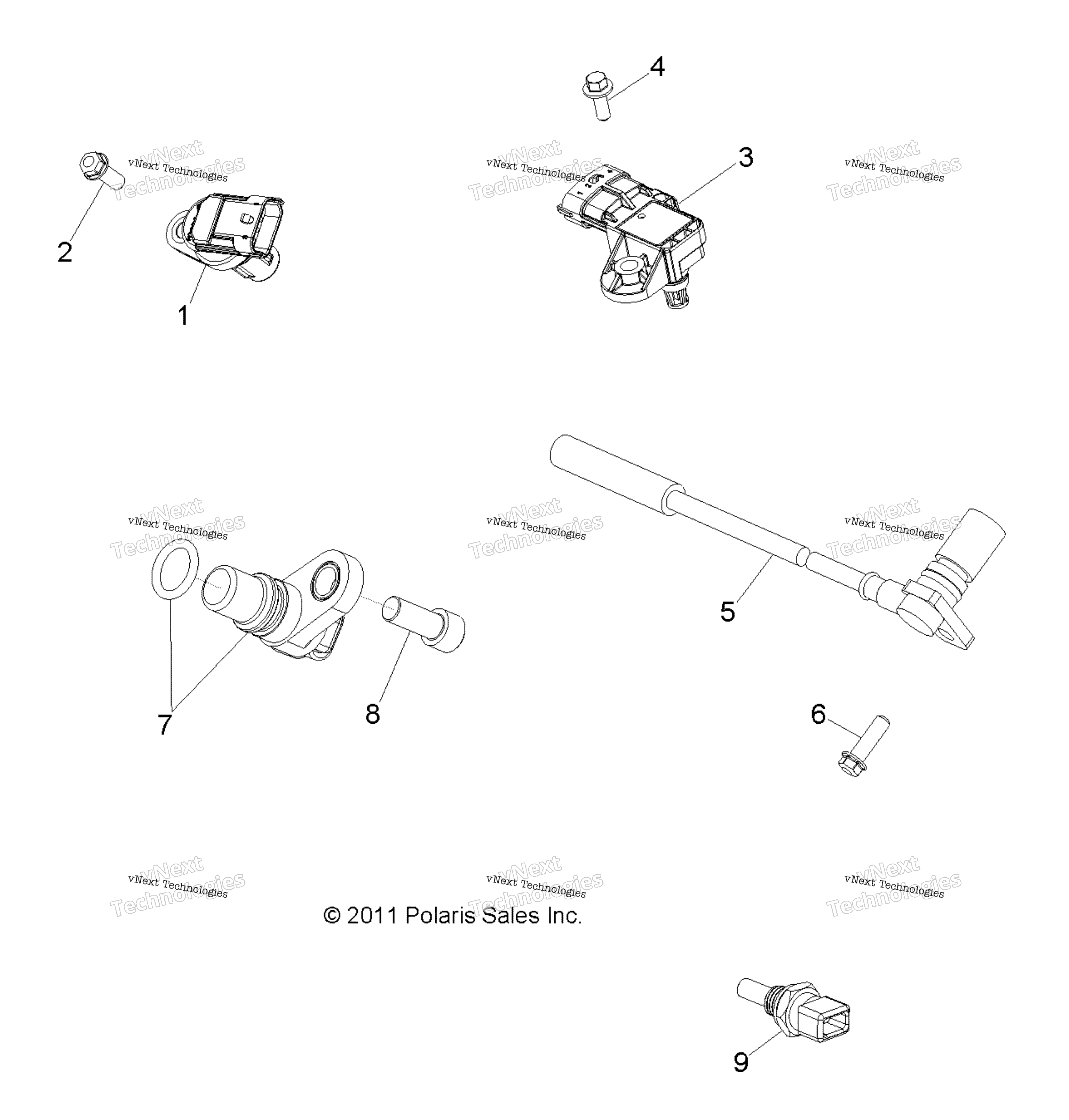 электрооборудование Sensors
