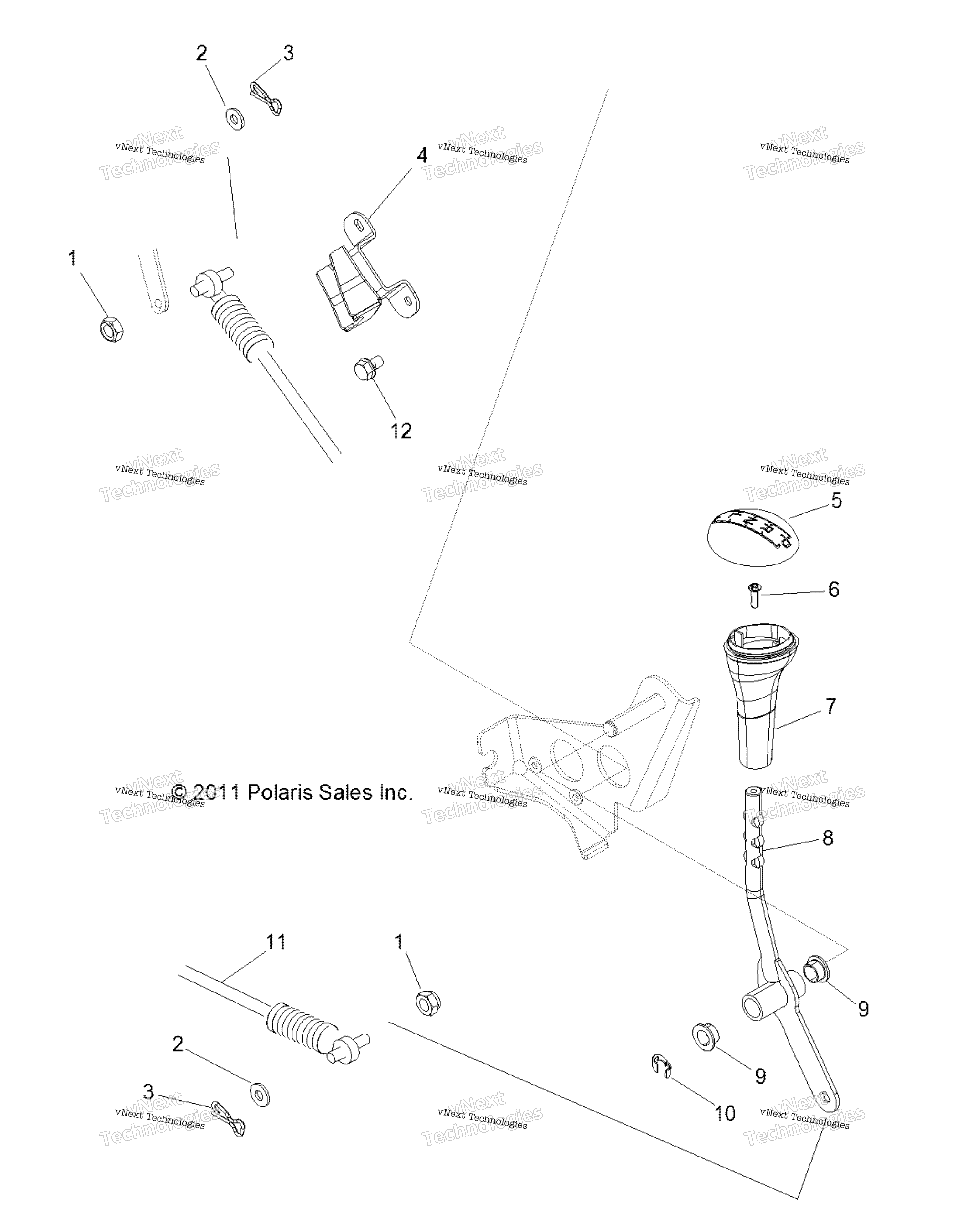 Привод Train, Gear Selector