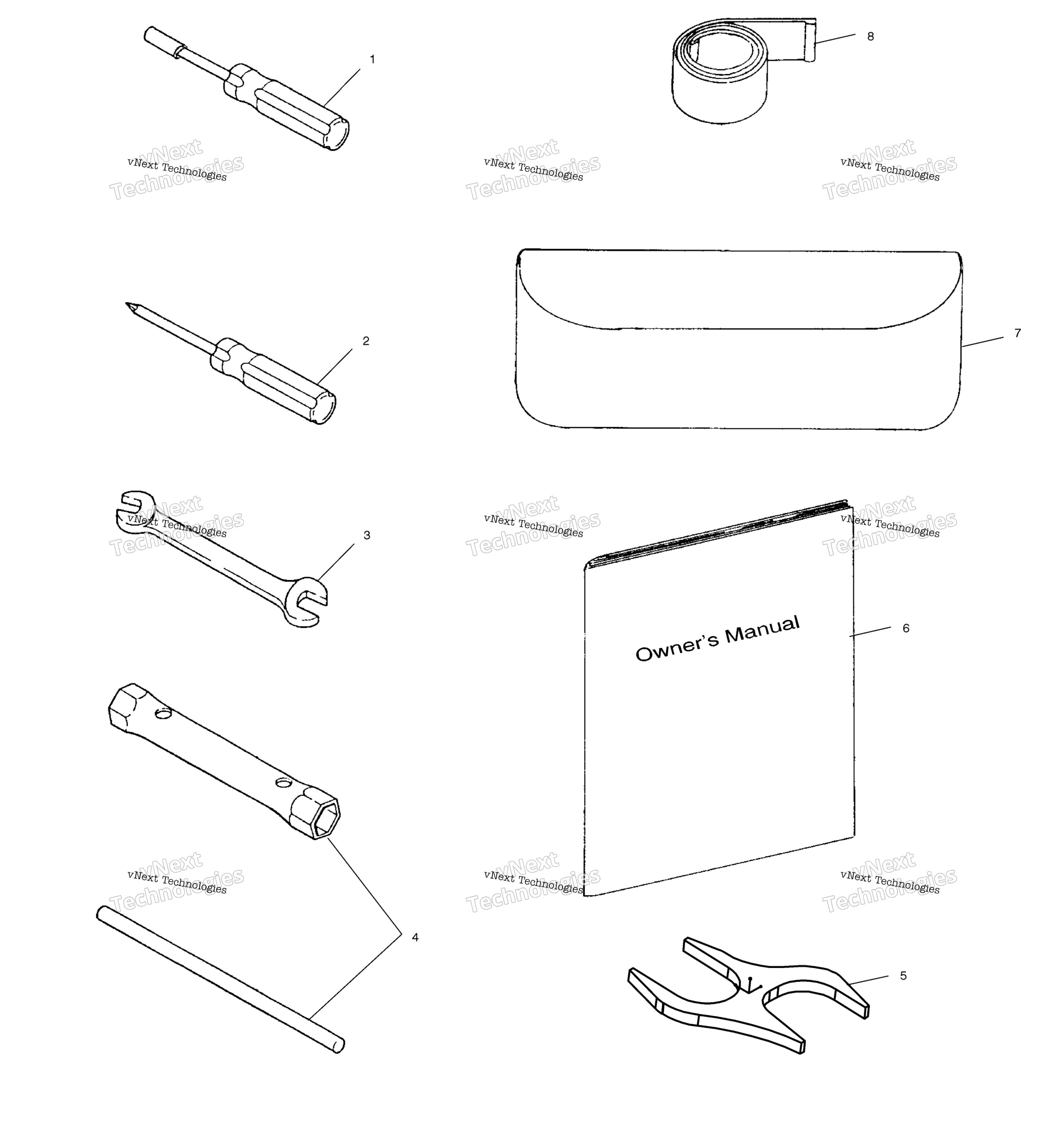 Инструмент Kit S01ss7as