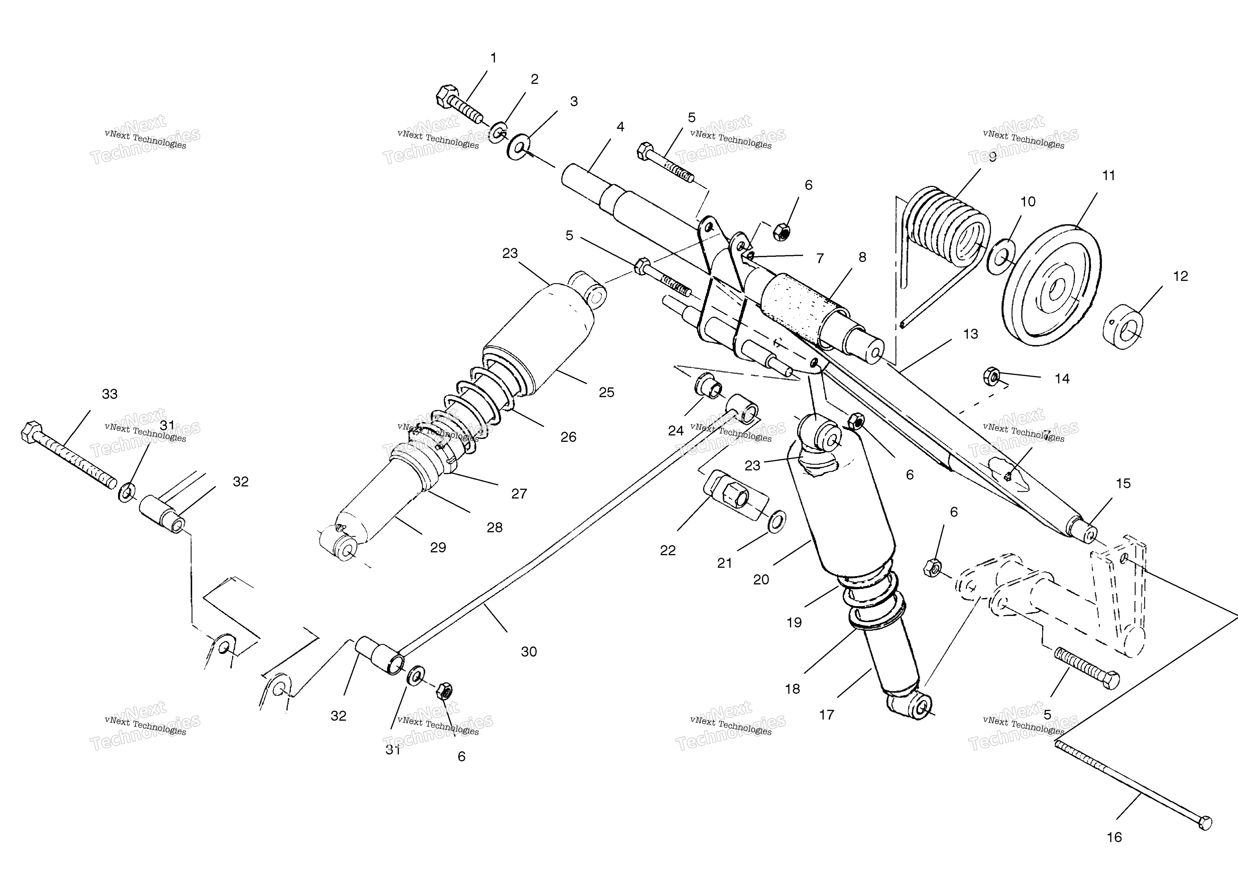 задний Torque Arm