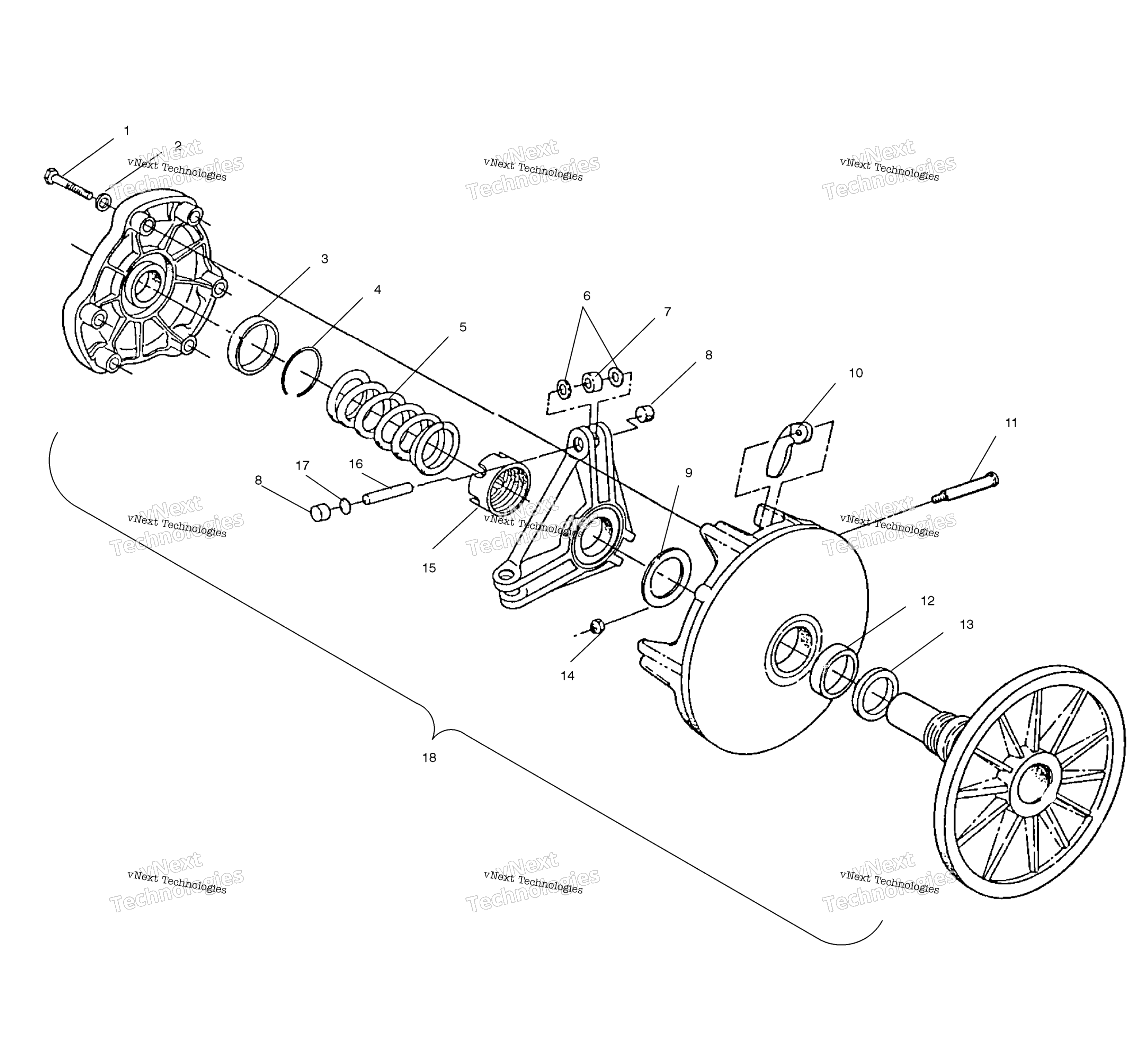 Привод Clutch