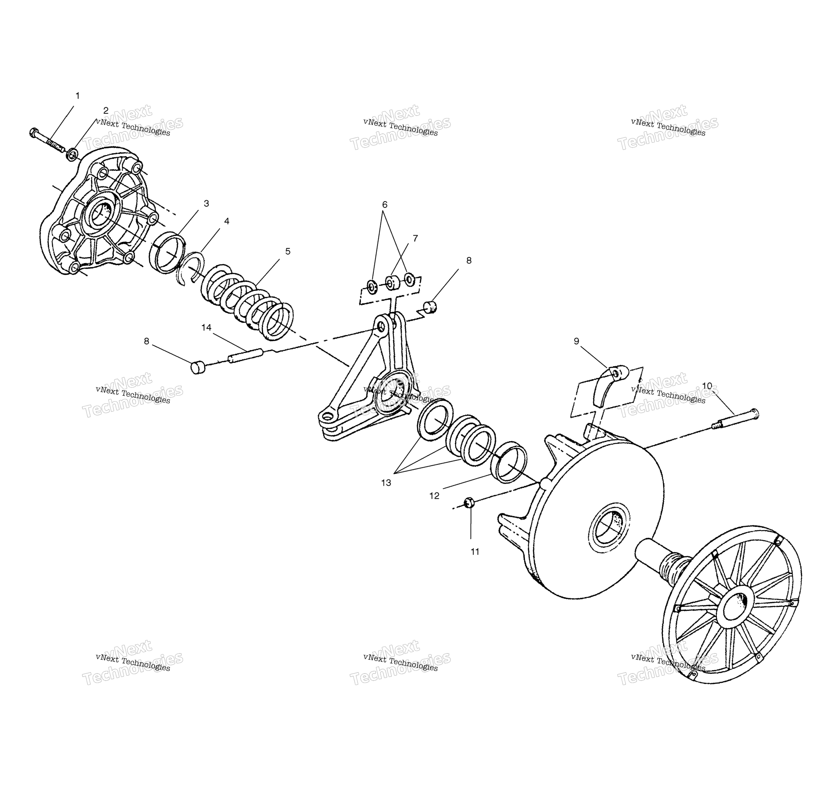 Привод Clutch S01sd5bs