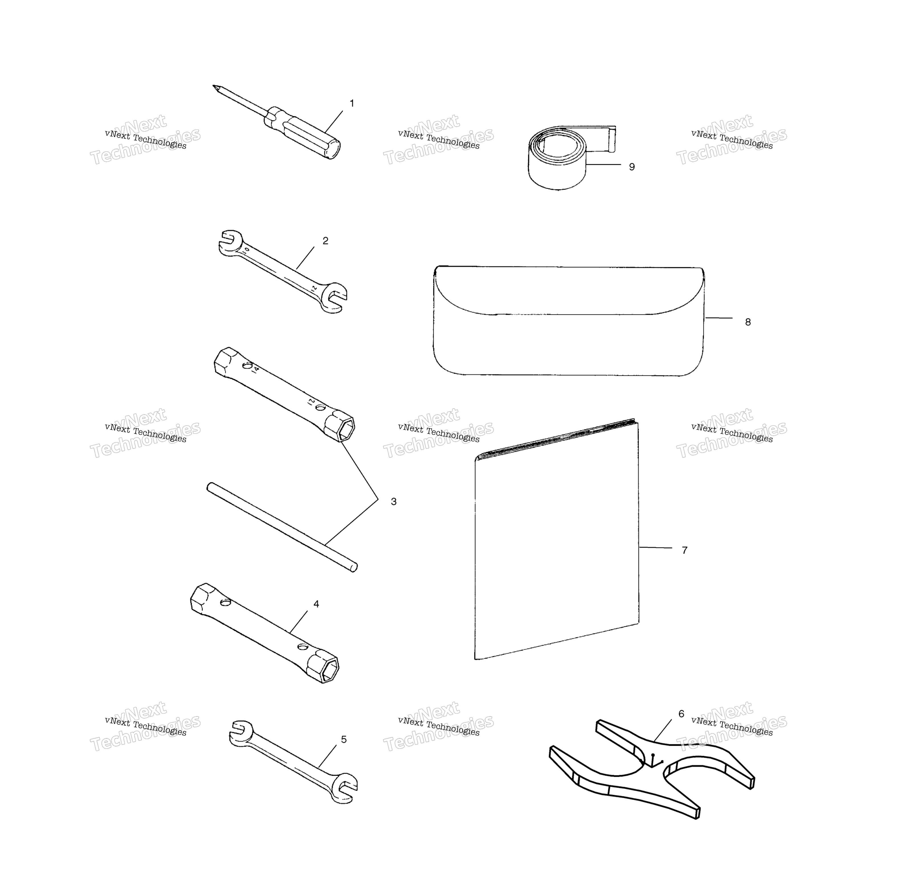 Инструмент Kit S01np7as