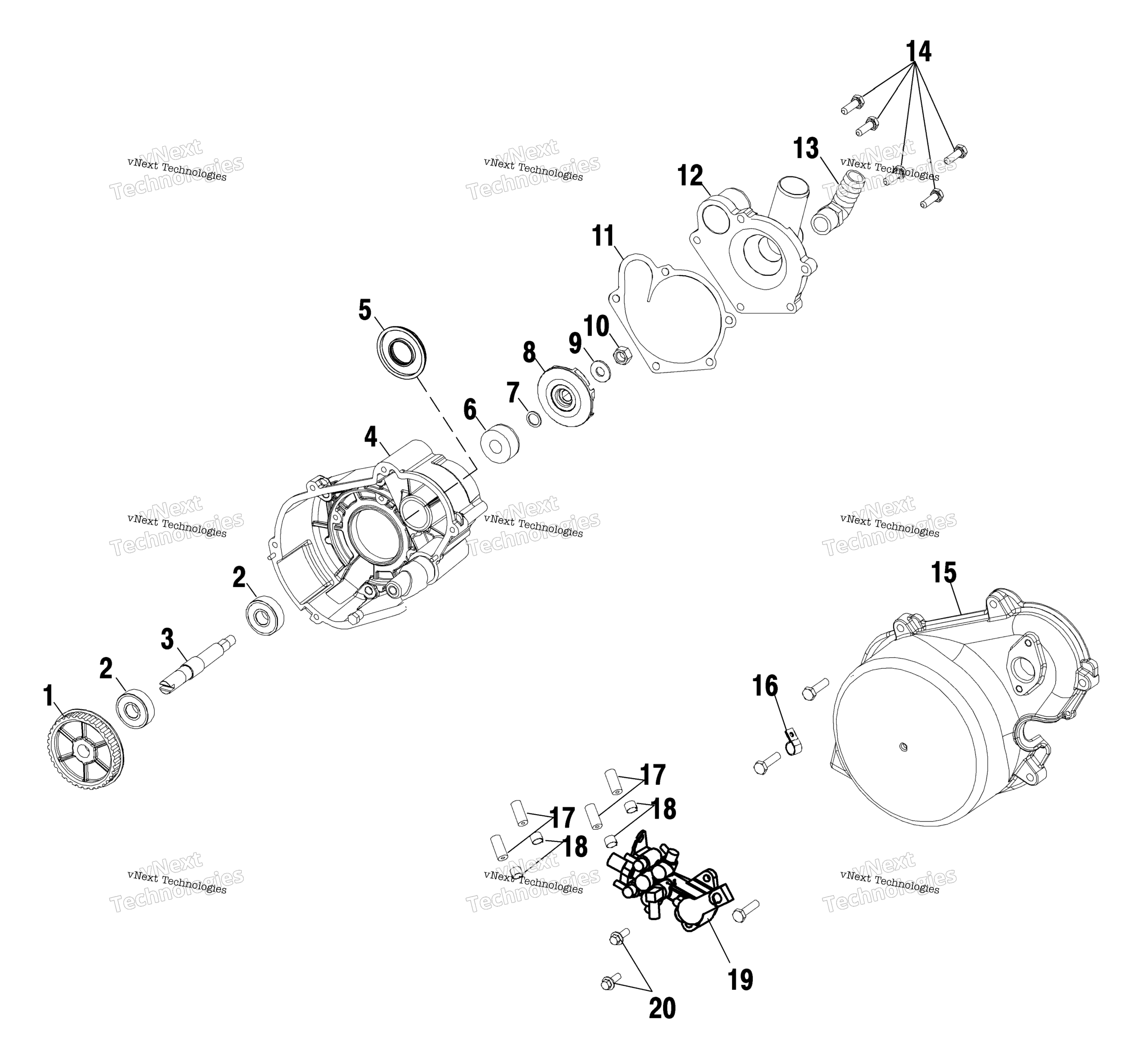 Система охлаждения Pump / Oil Pump