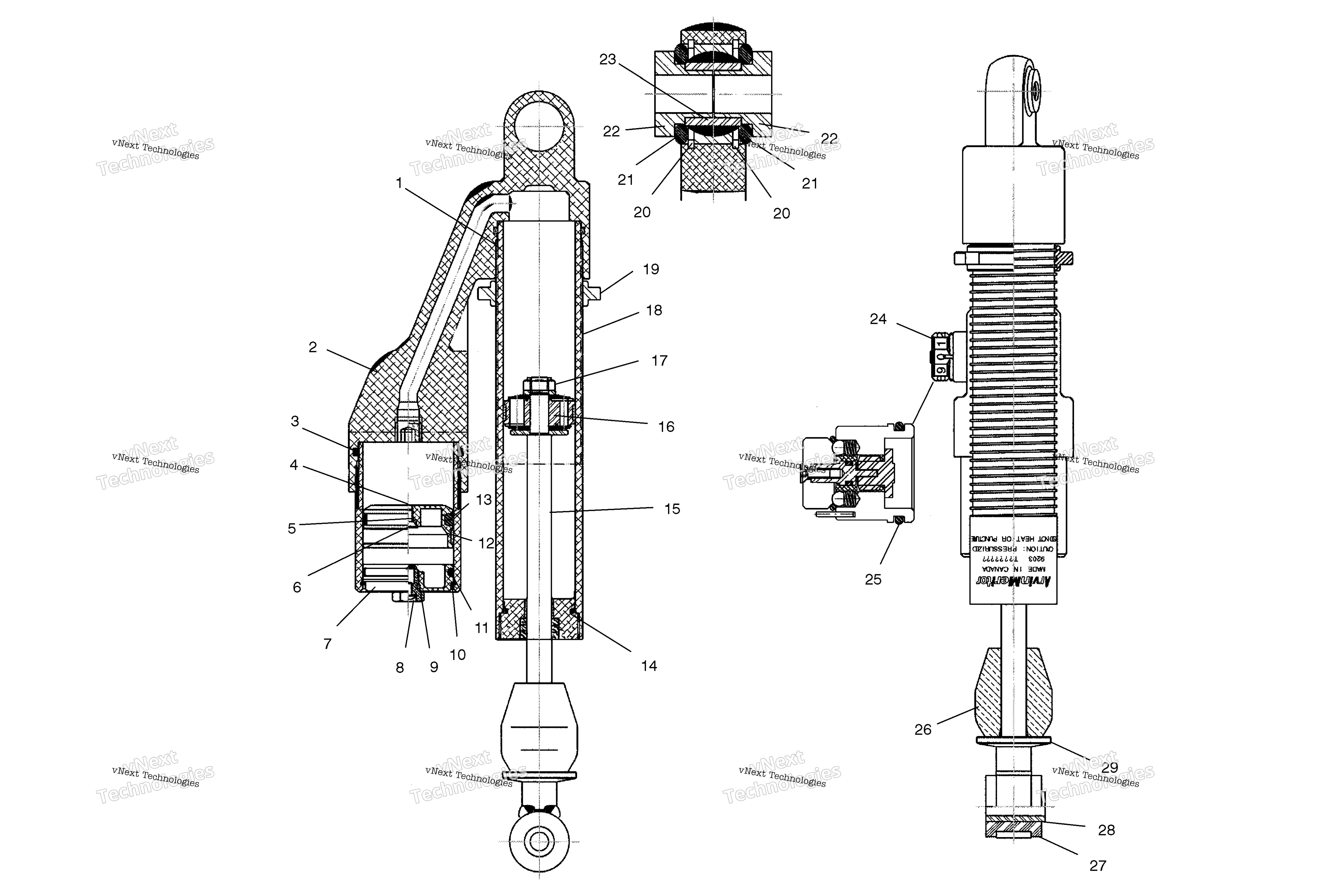 Ryde Fx Ifs амортизатор