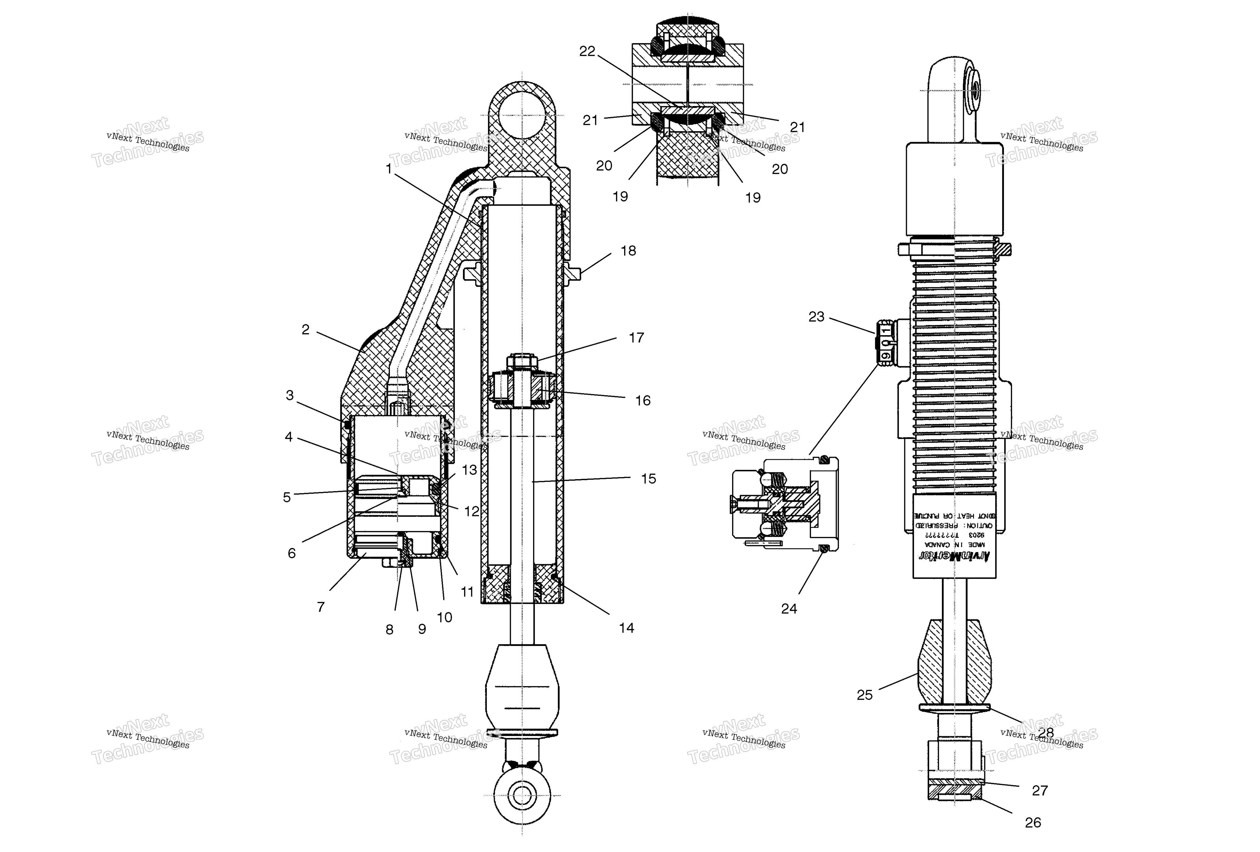 Ryde Fx Ifs амортизатор