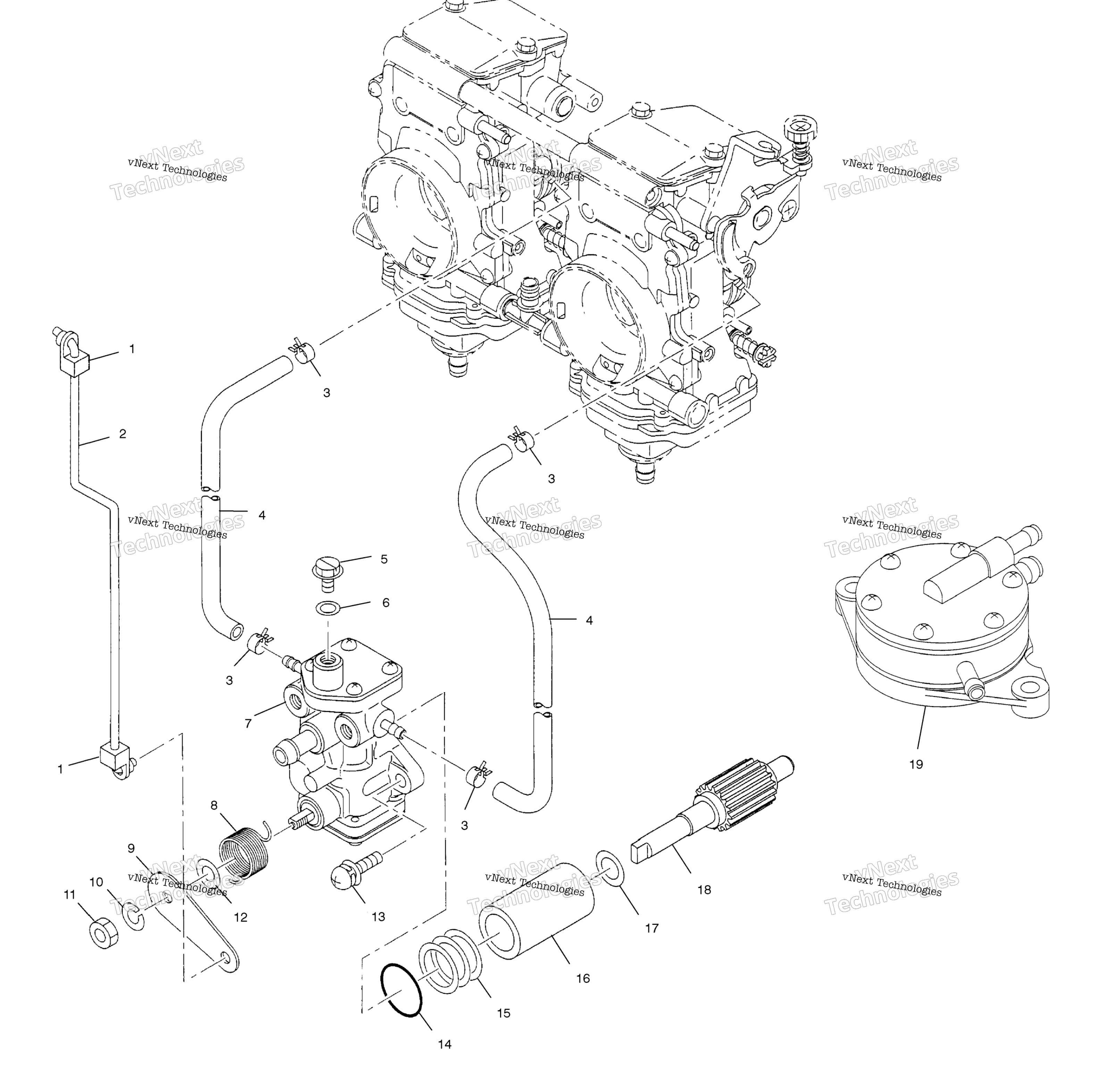масляный Pump / Fuel Pump