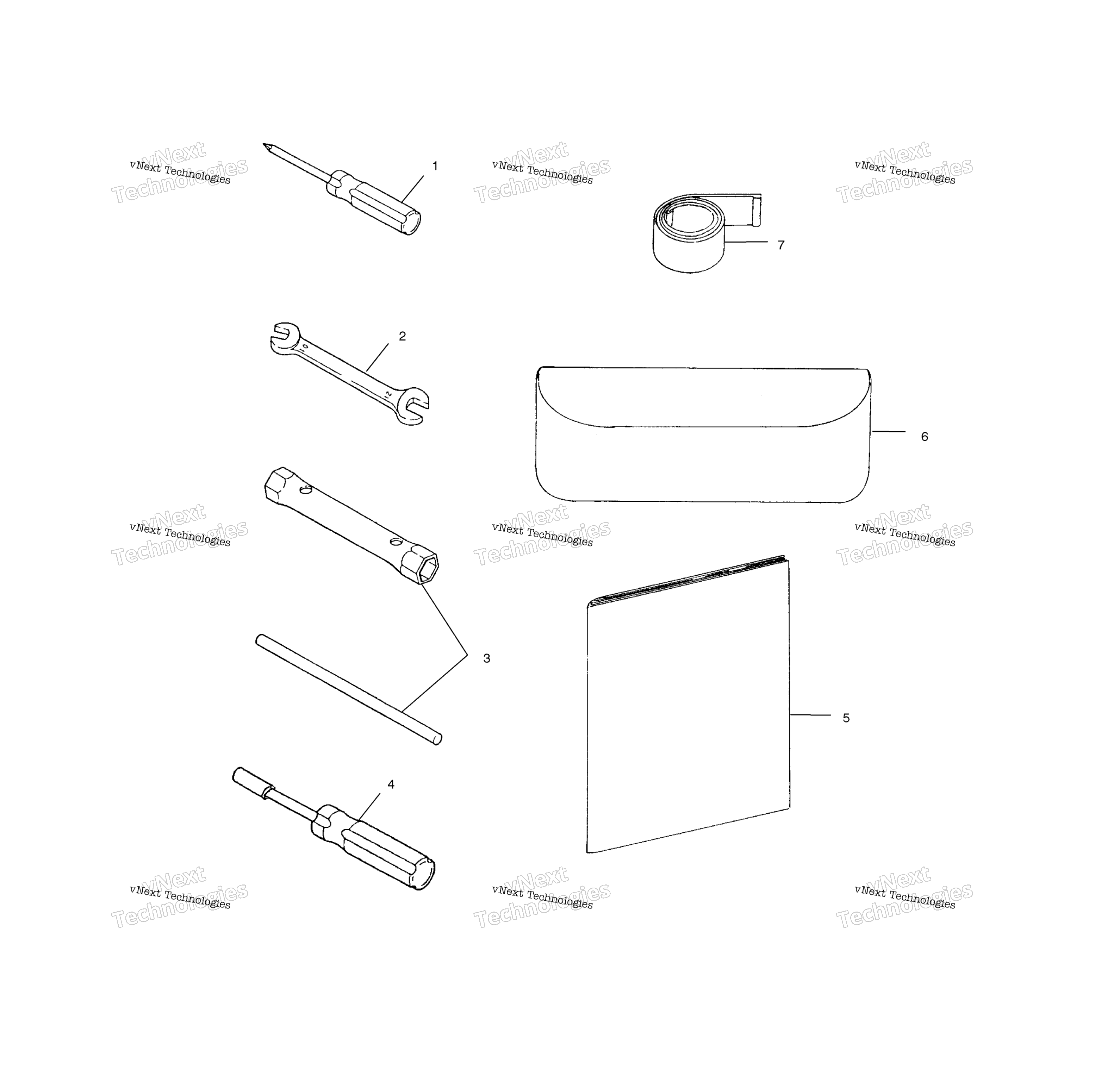 Инструмент Kit S01sm8bsc