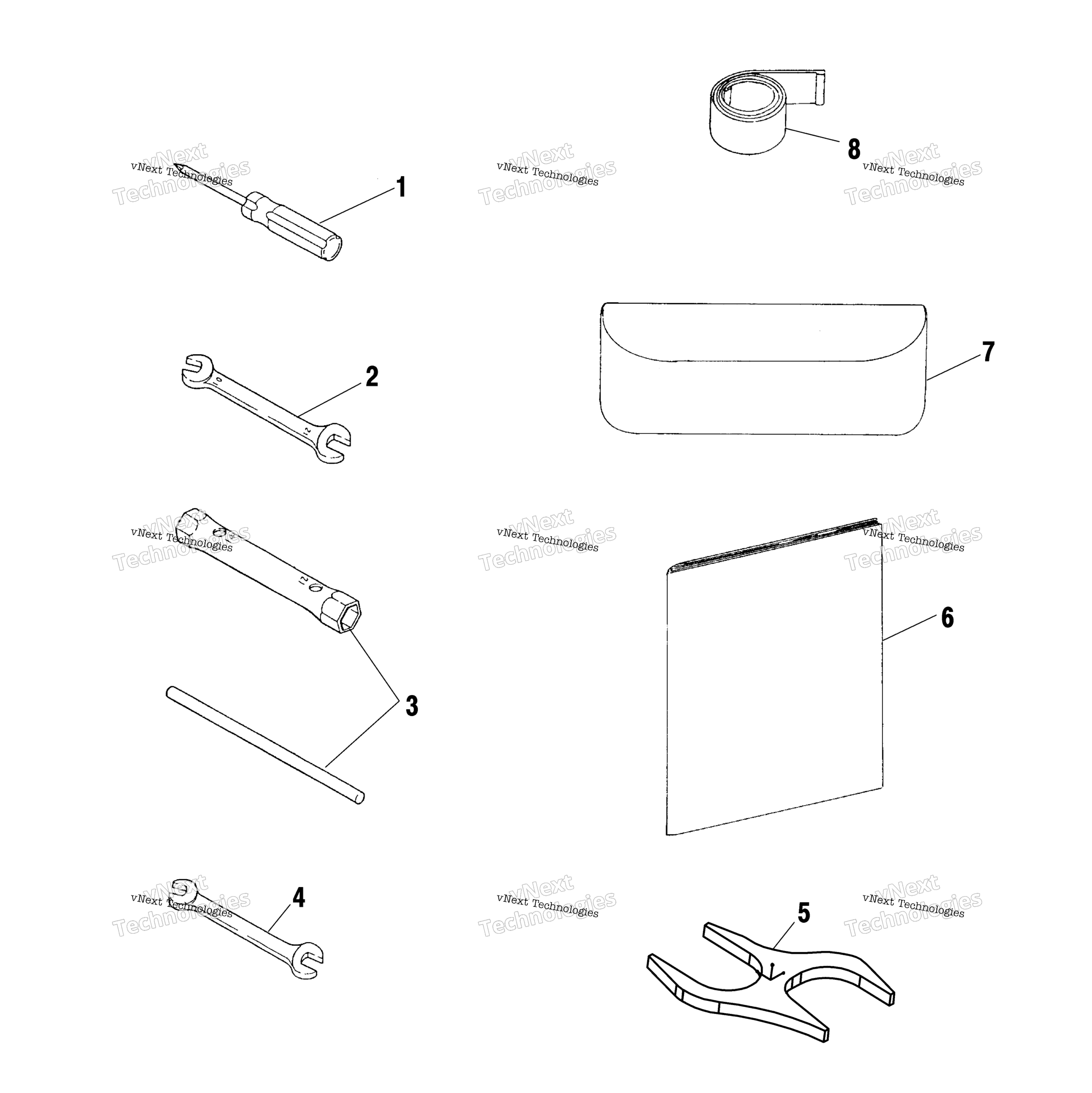 Инструмент Kit S02st4bs