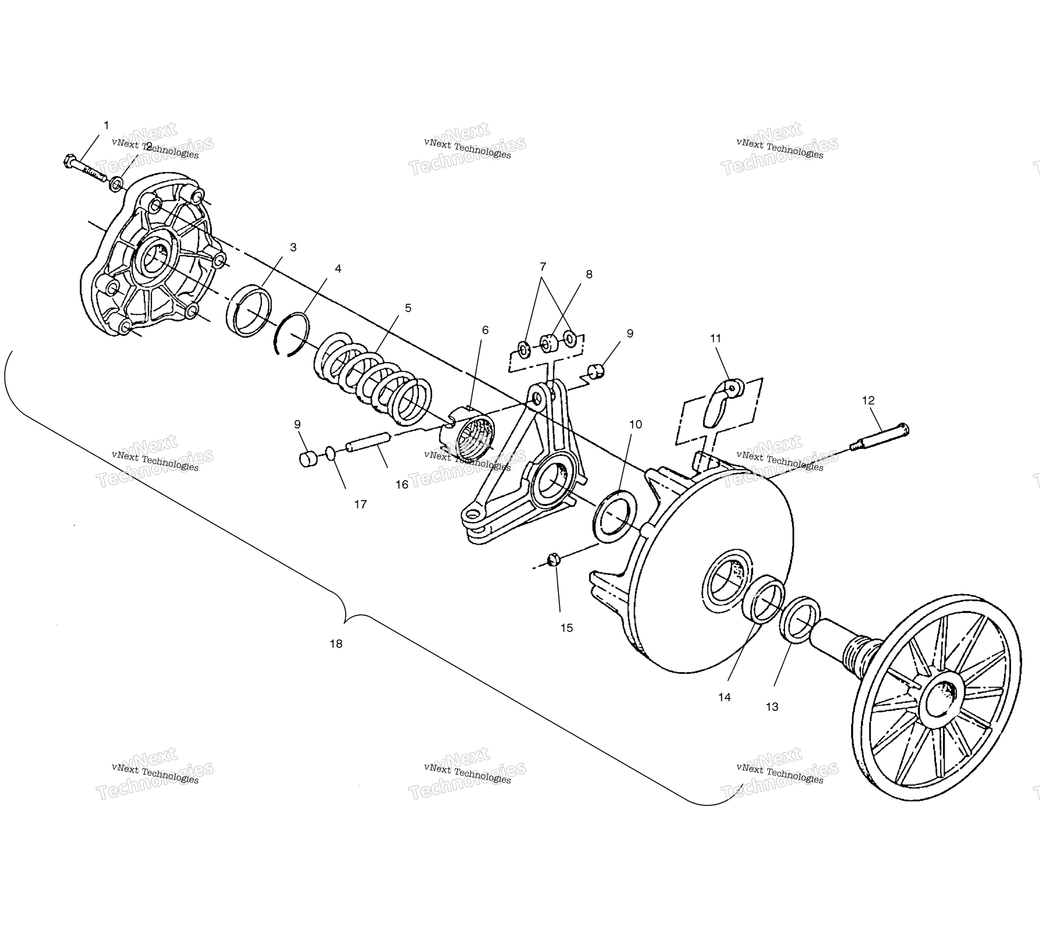 Привод Clutch