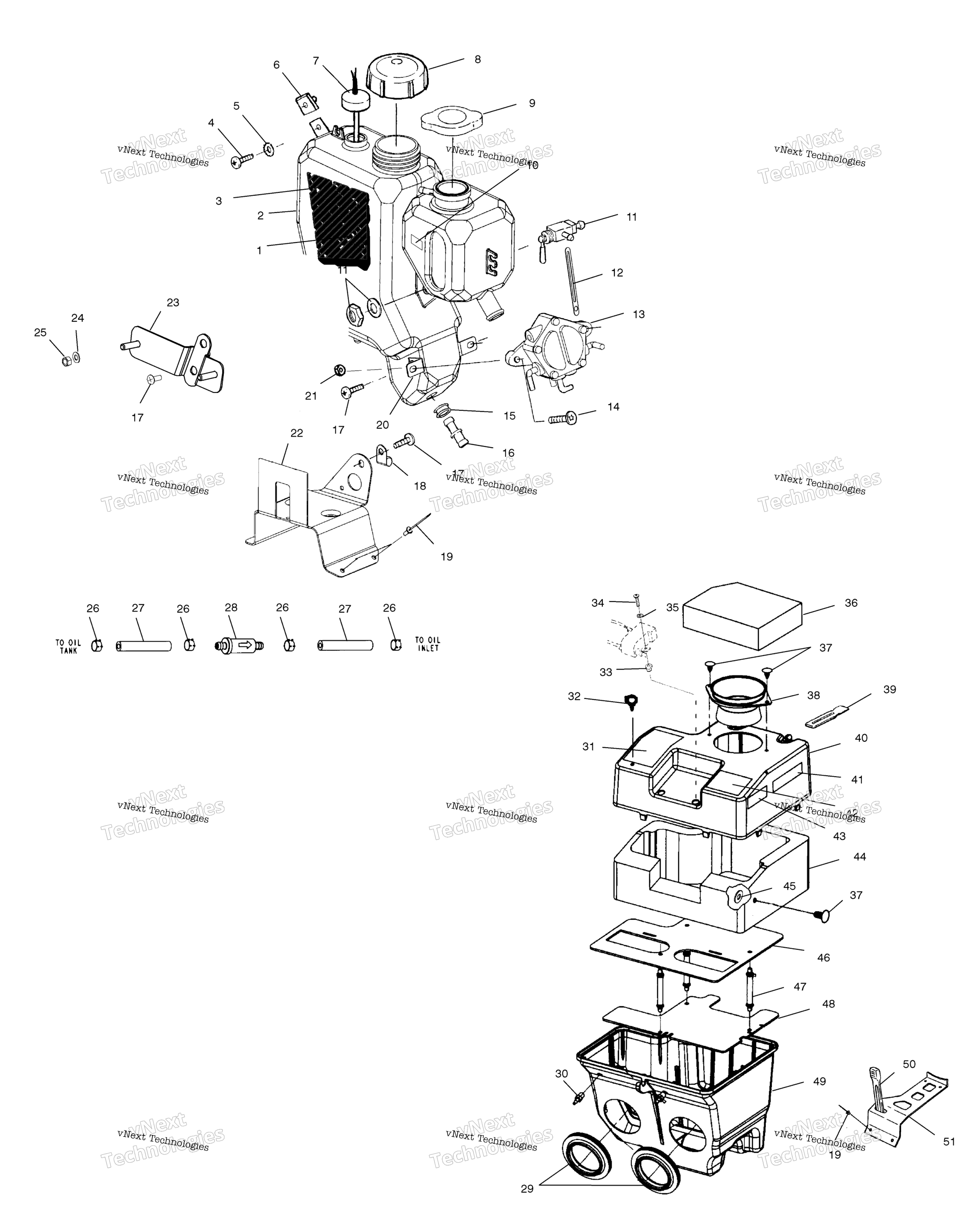 масляный бак / Воздушный Box S02ss7cs / Ce