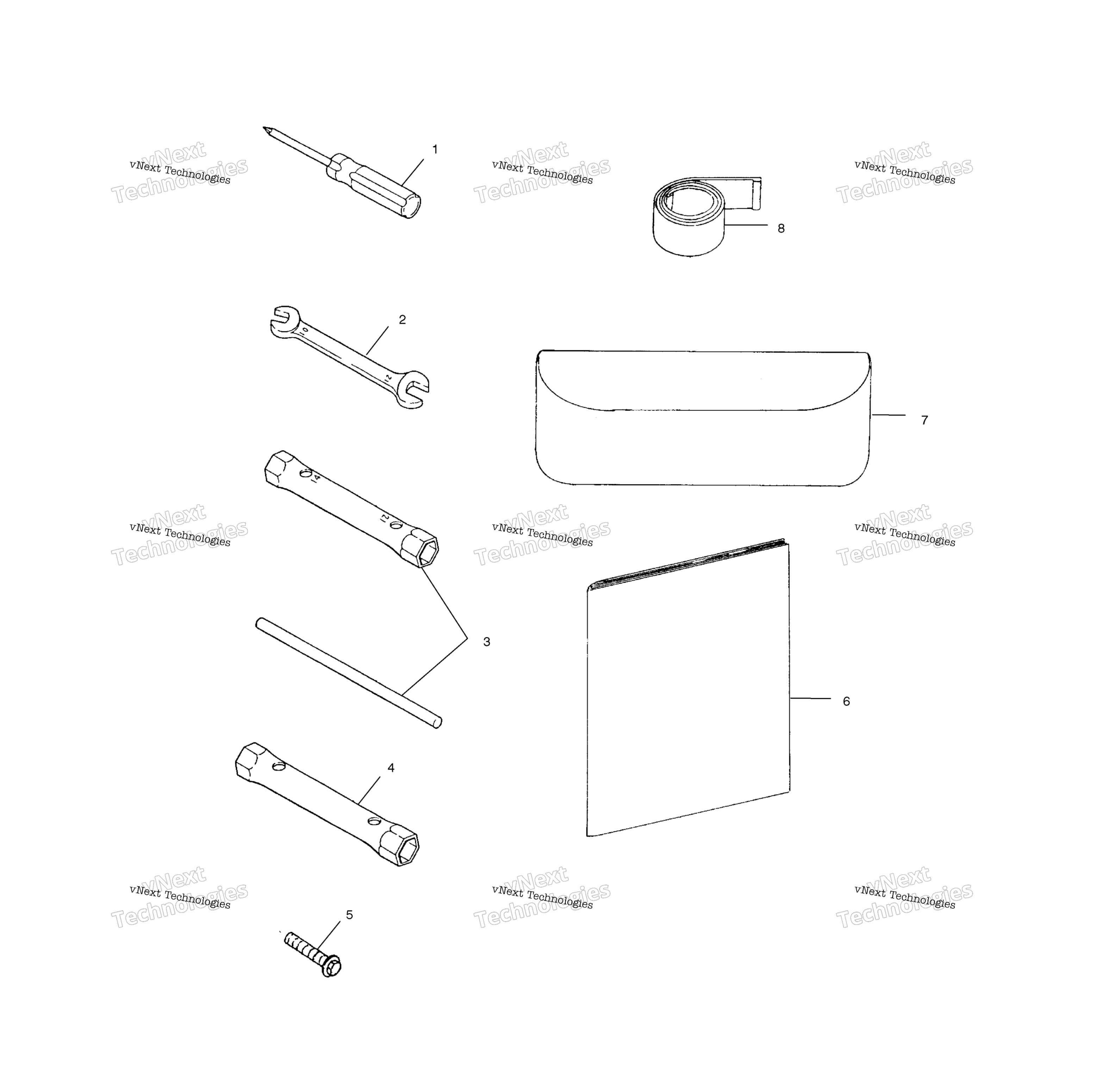 Инструмент Kit S02st6es
