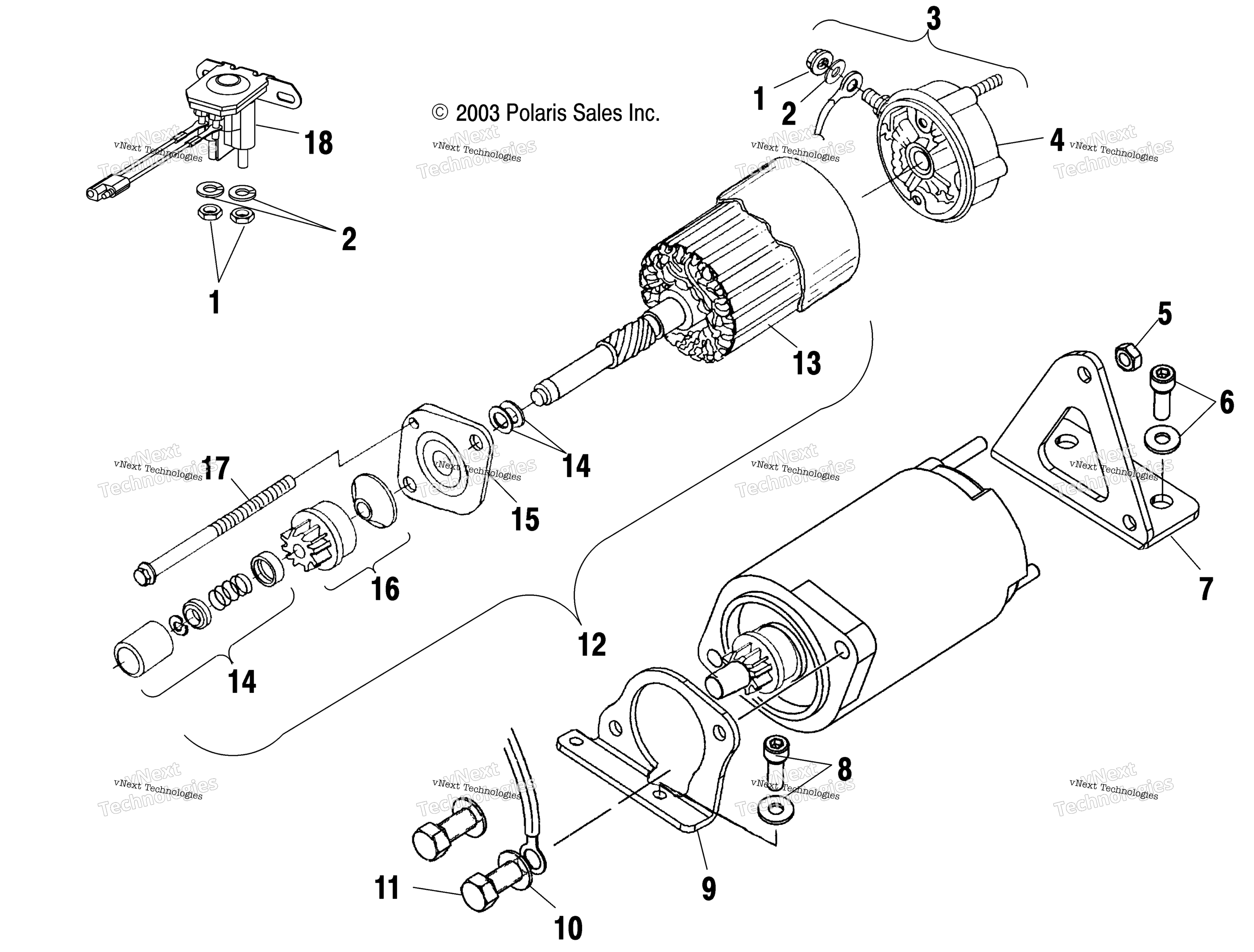 Пусковая система Motor /Bsa