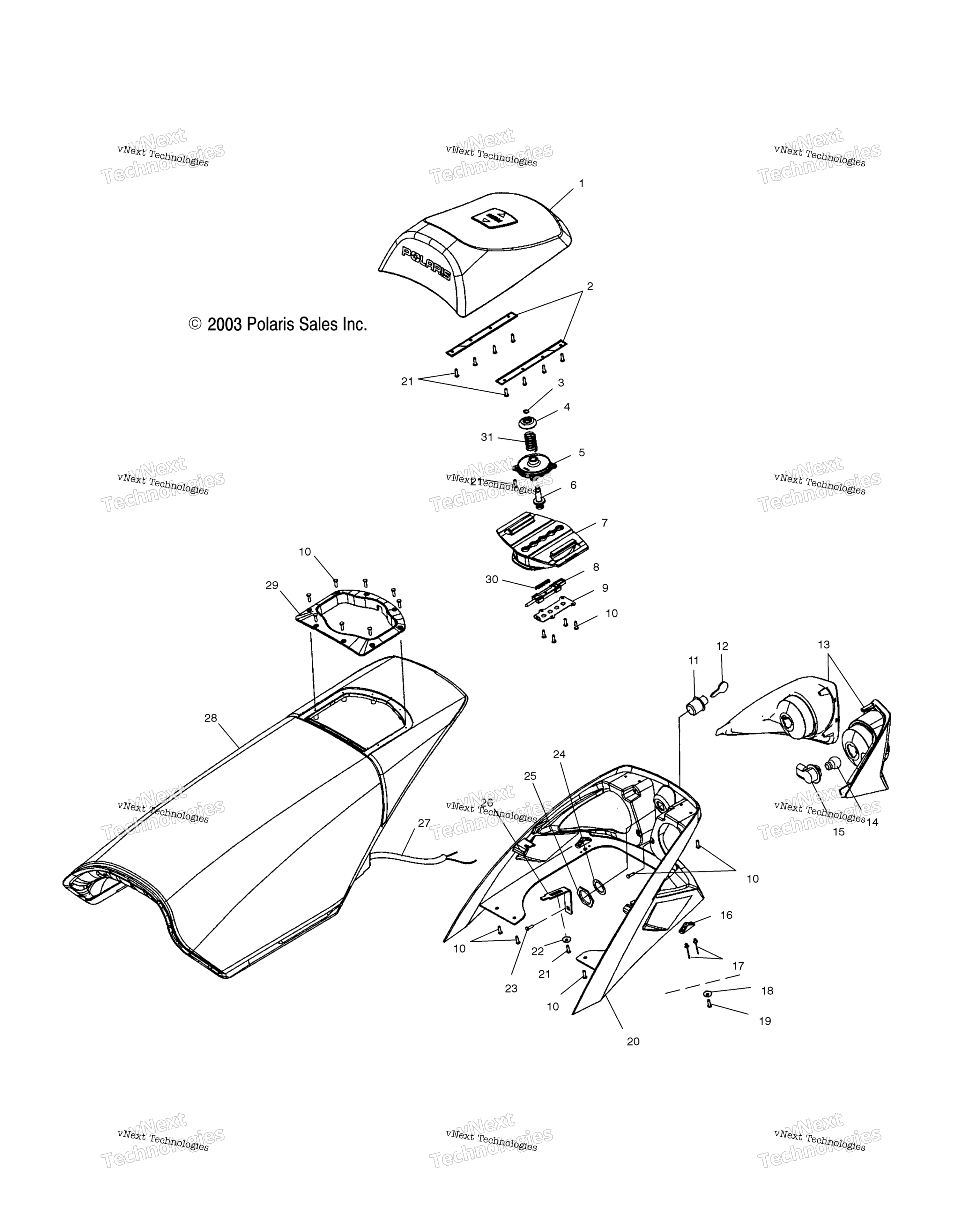 Seat, Adjustable / Esa / Esb