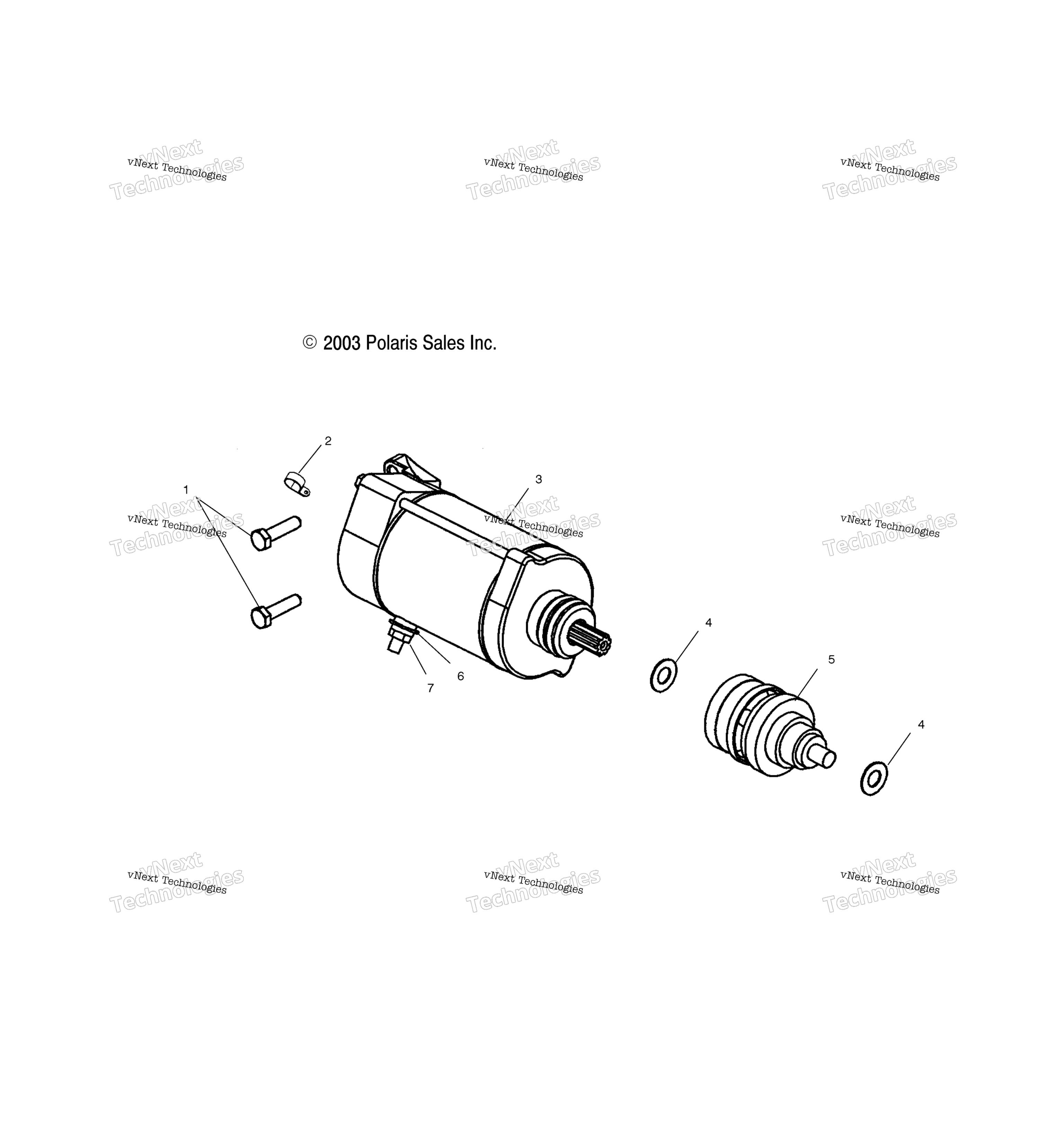 Пусковая система Motor /Dsa