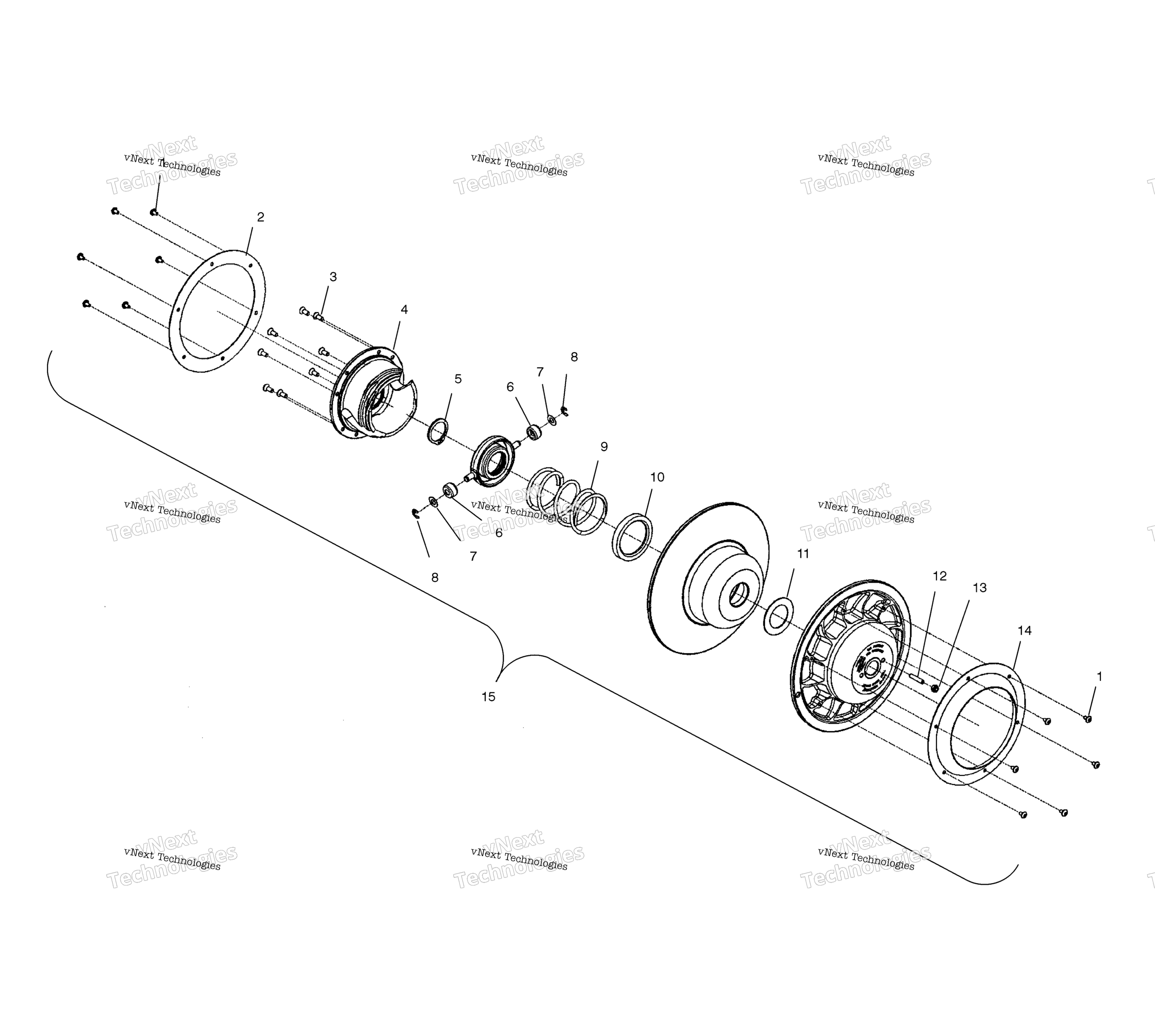 Ведомый Clutch S04ne5bs