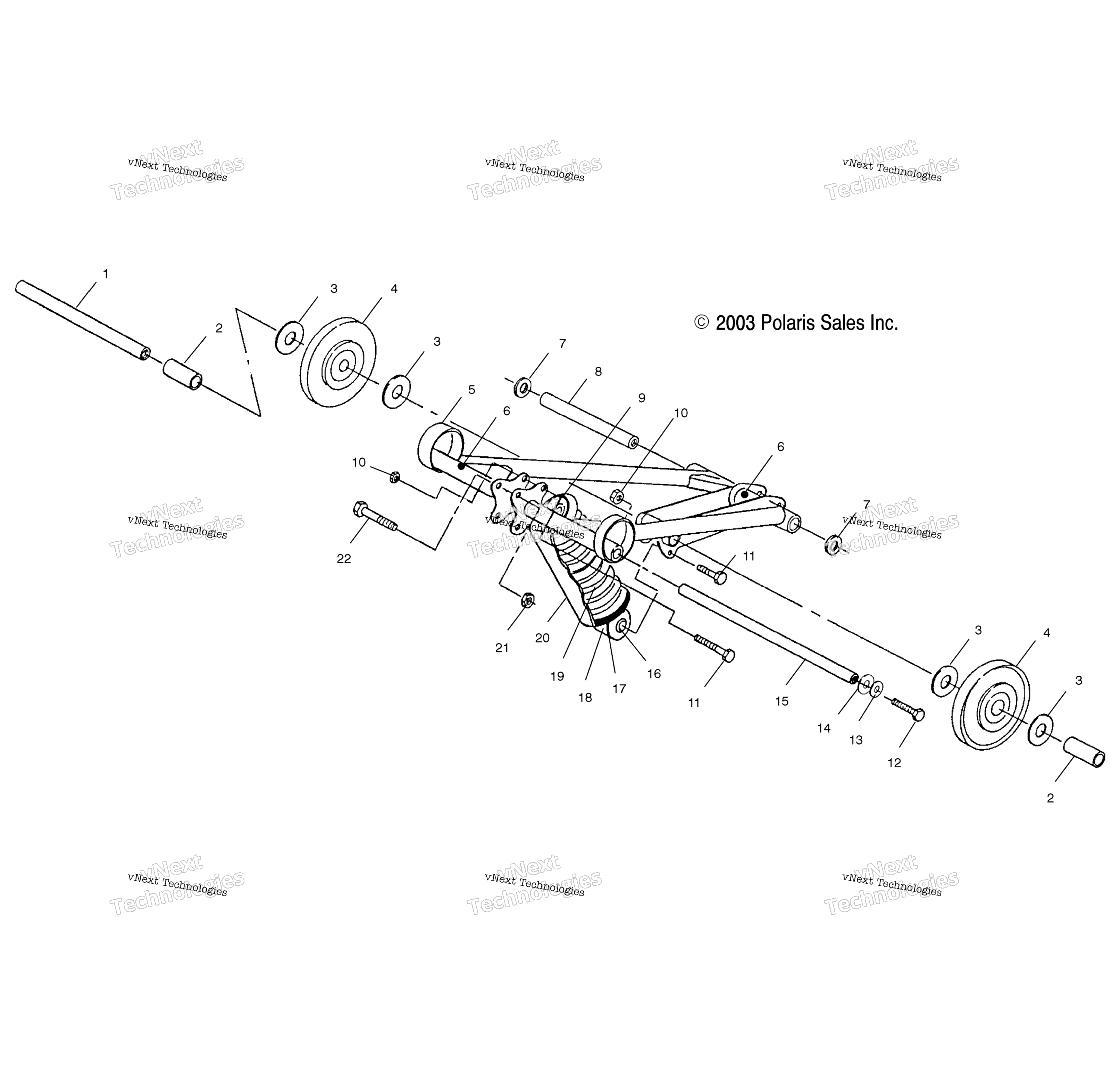 Передняя часть Torque Arm /Be