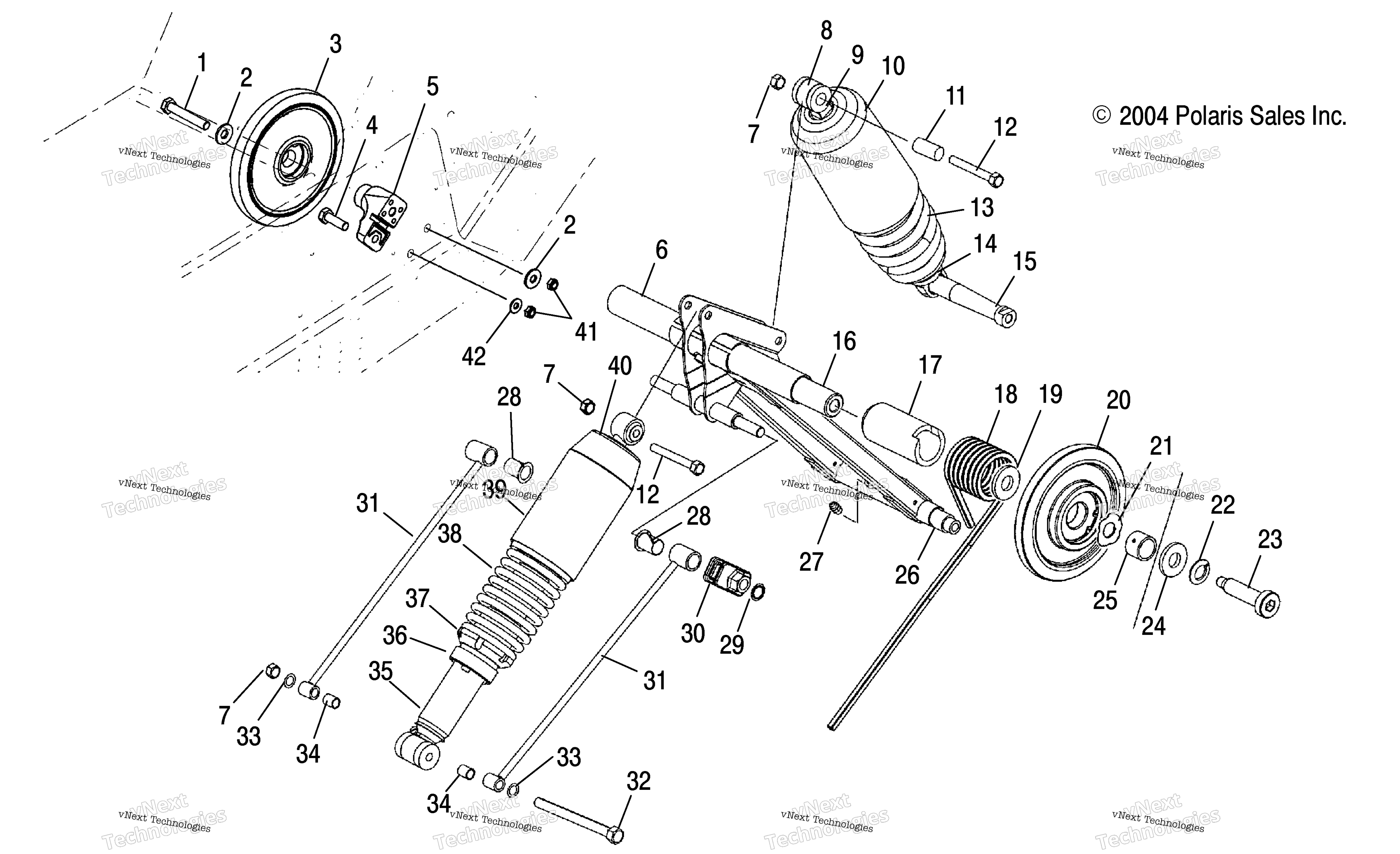 Задняя часть Torque Arm /6Eea/6Esb/6Eeb/8Cs/8Ce