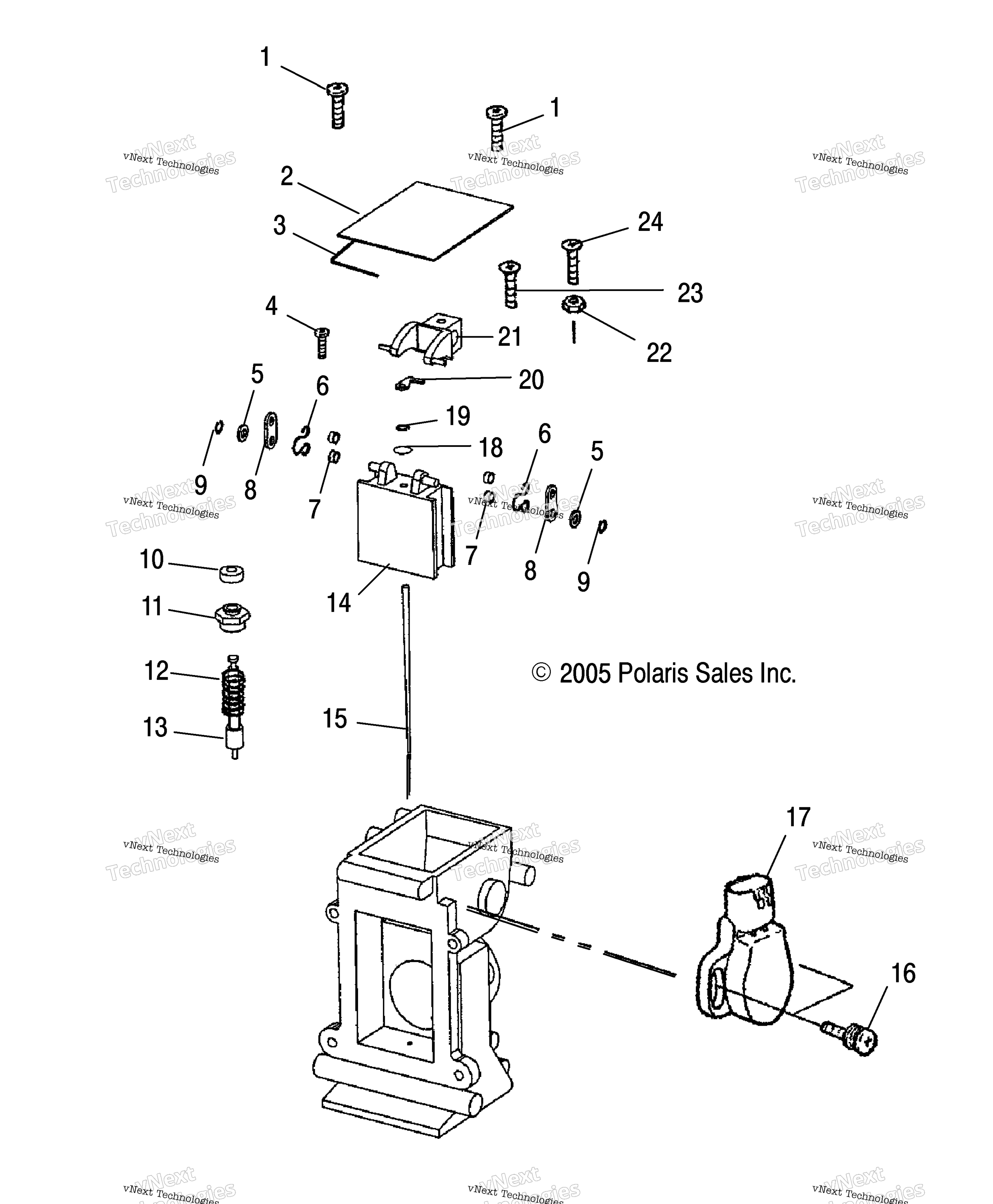 Carburetor, Upper / Esa